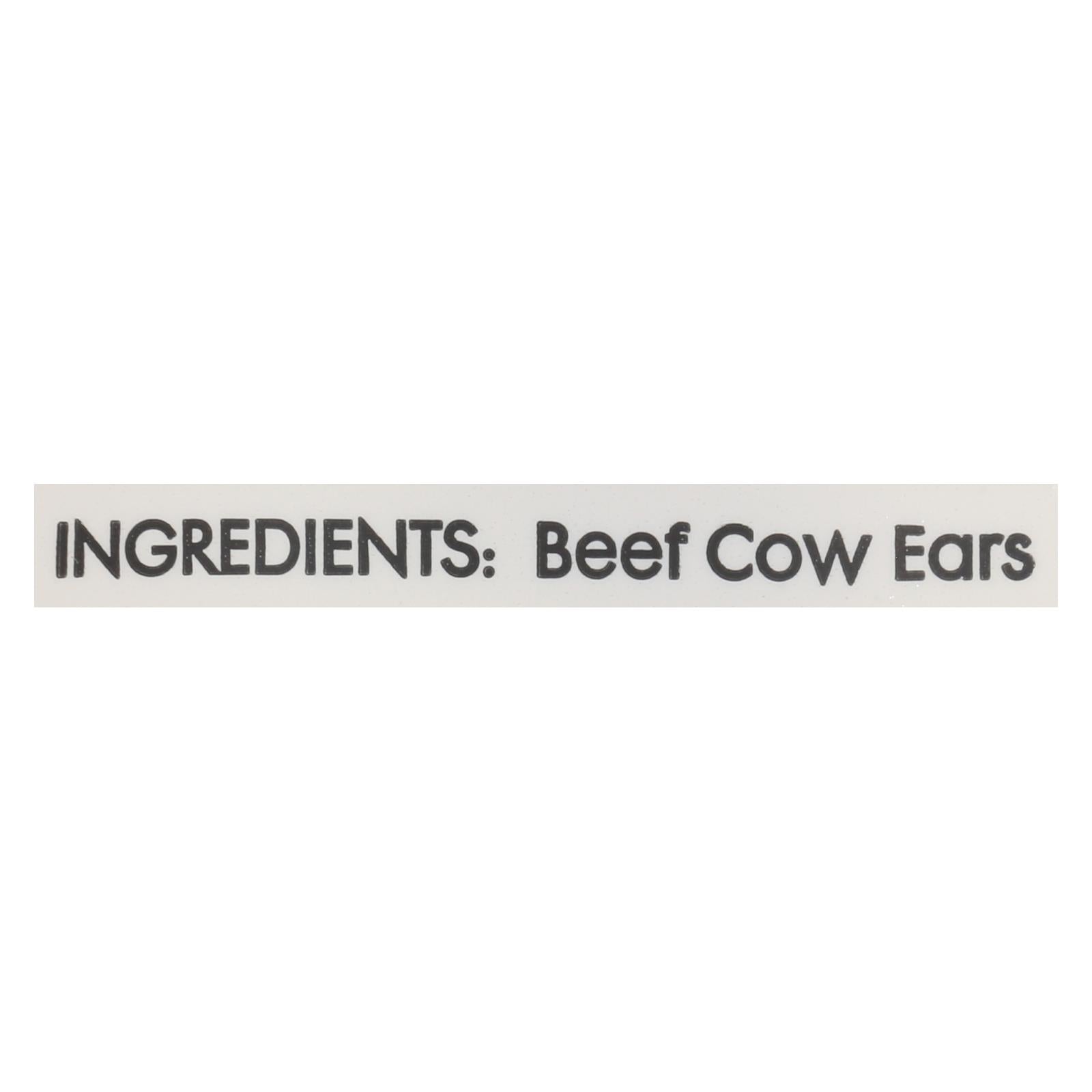 I And Love And You Dog Chews - Ear Candy - Beef Ear - 5 Count - Case Of 6