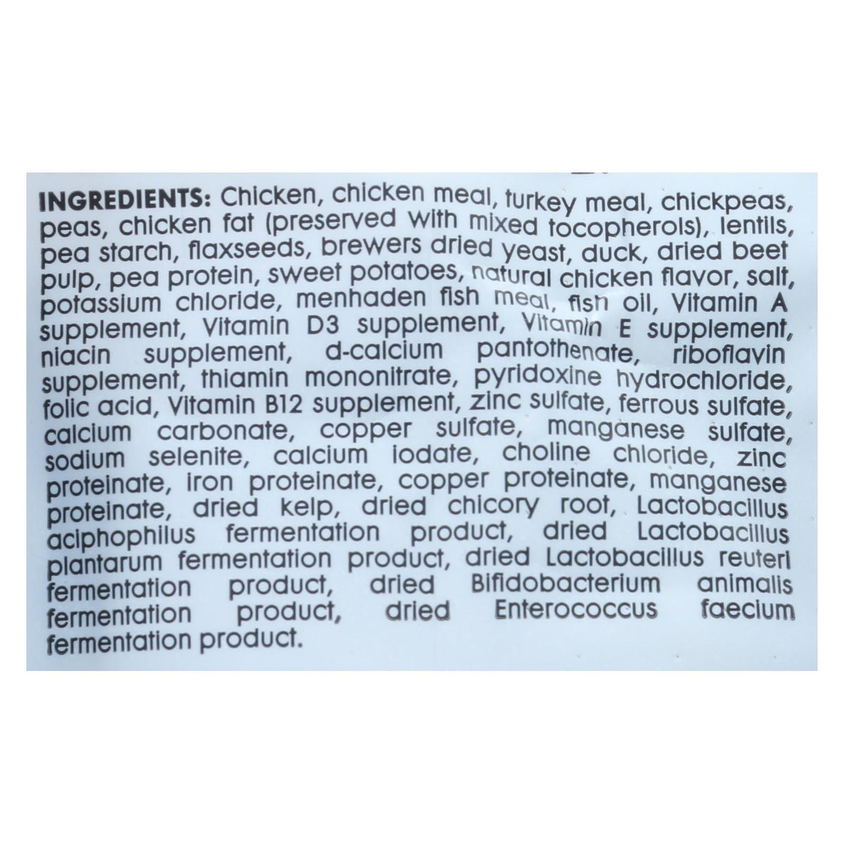 I And Love And You - Dog Kibble Chicken And Duck - Case of 4-4 LB