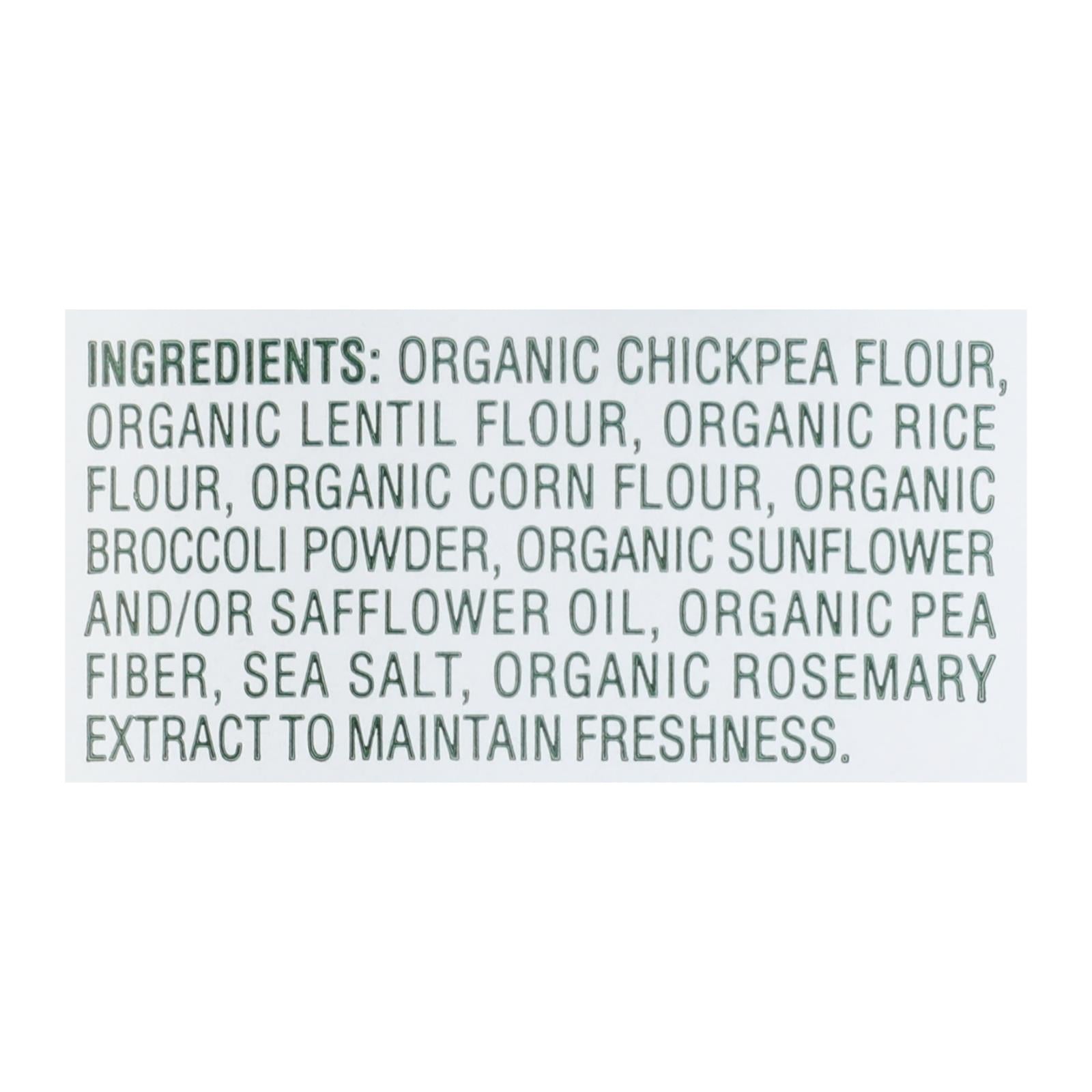 Sprout Organic Broccoli Curlz Baked Toddler Snacks  - Case Of 6 - 1.48 Oz