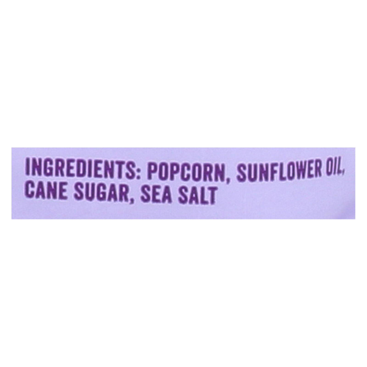 Angie's Kettle Corn Boom Chicka Pop Sweet and Salty Popcorn - Case of 12 - 2.25 oz.