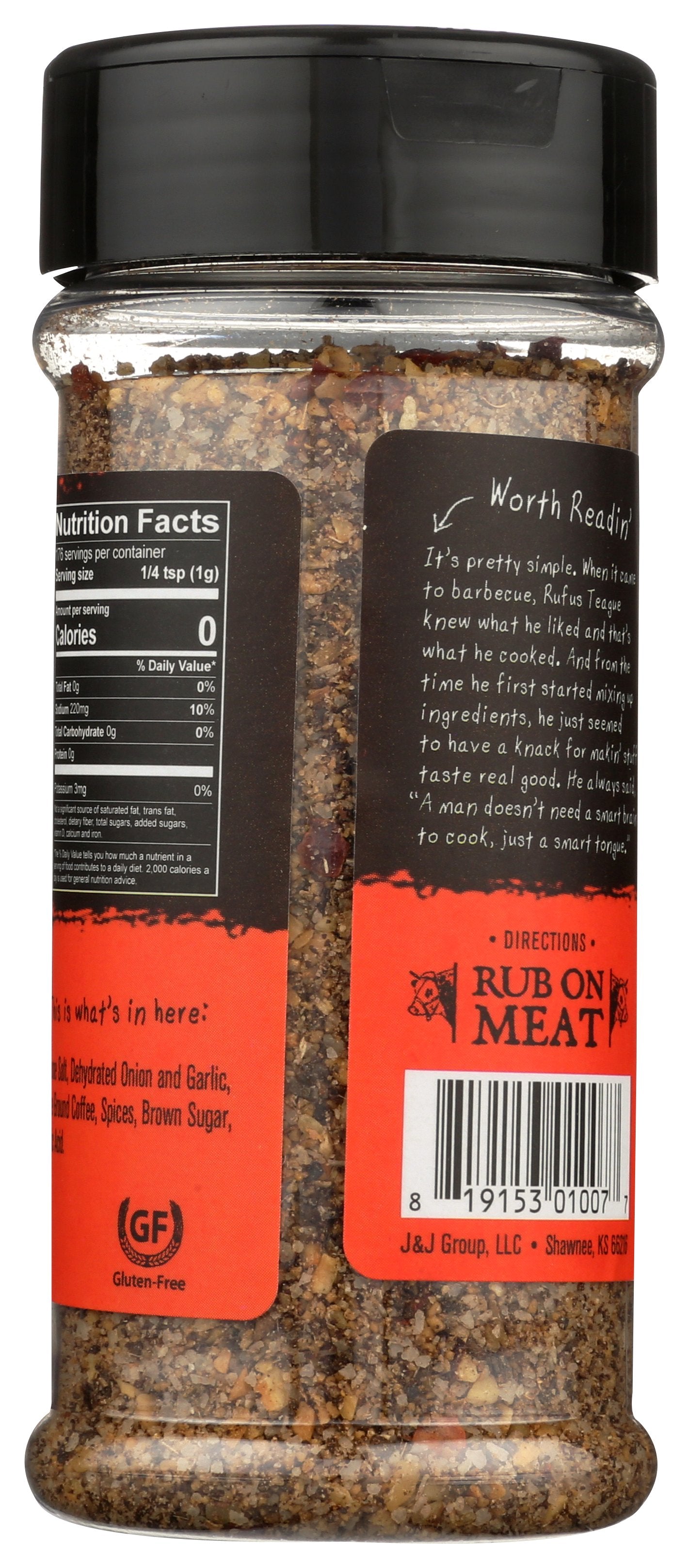 RUFUS TEAGUE RUB STEAK - Case of 6