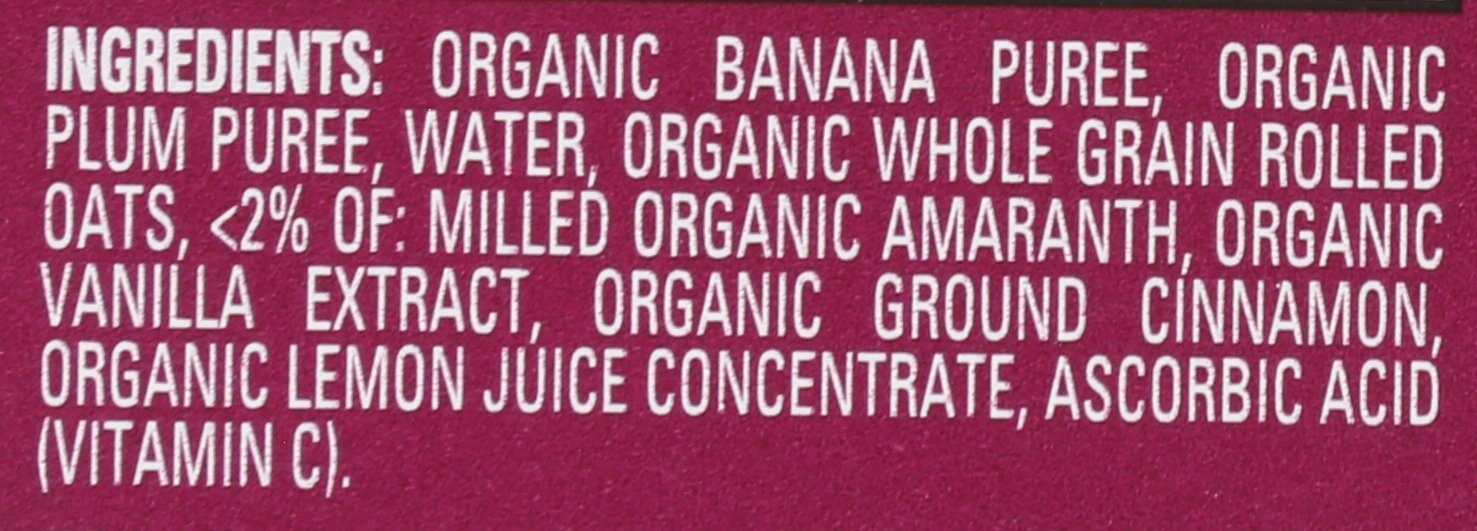 HAPPY BABY GRANOLA BANANA & PLUMS - Case of 16