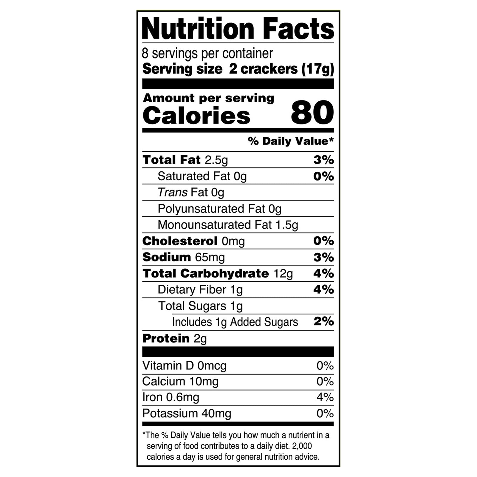 Back To Nature - Crackers Fltbrd Multigrn - CS of 6-5 OZ