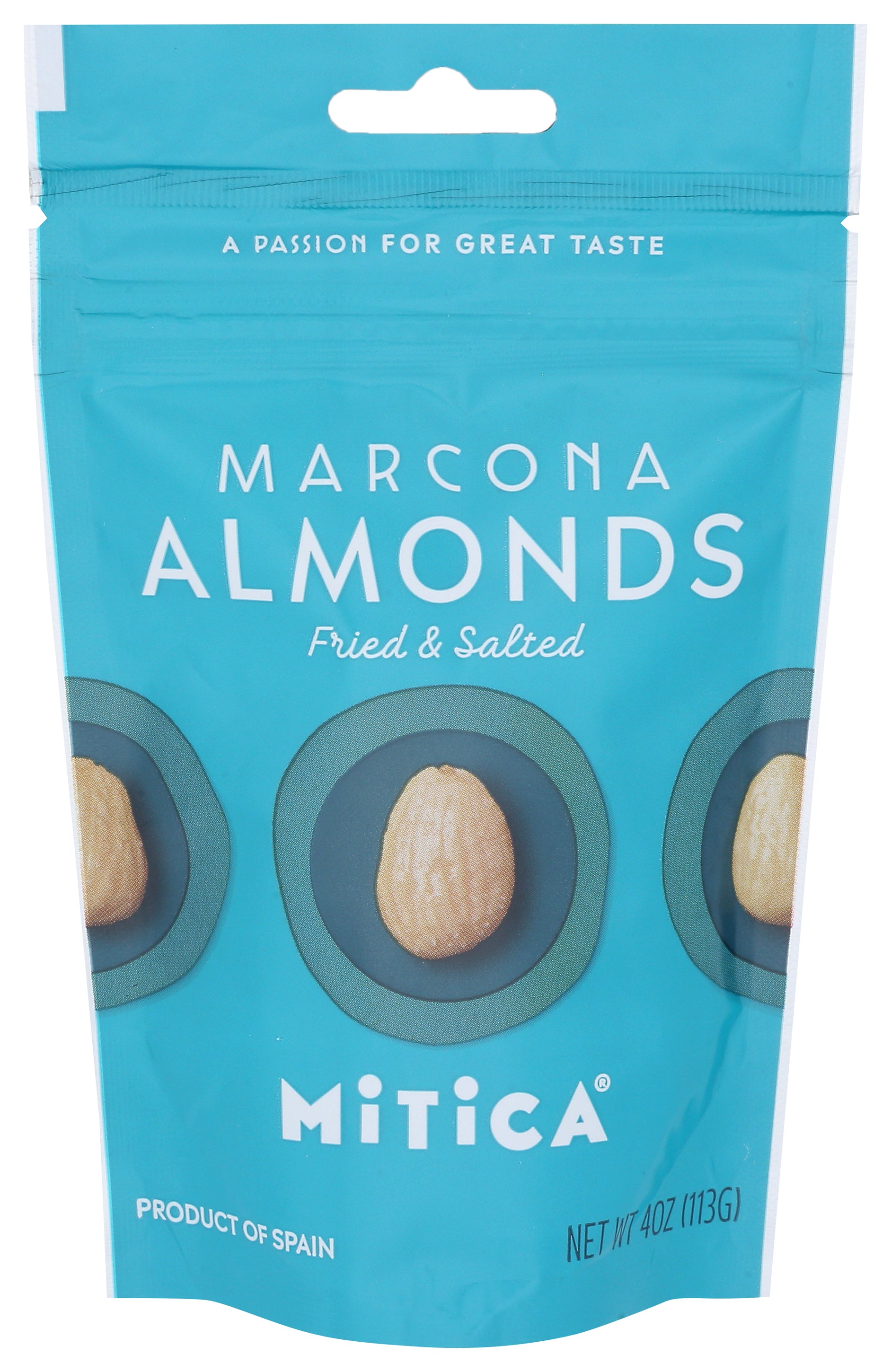 Mitica Almonds Marcona - Case of 8 - 4 oz