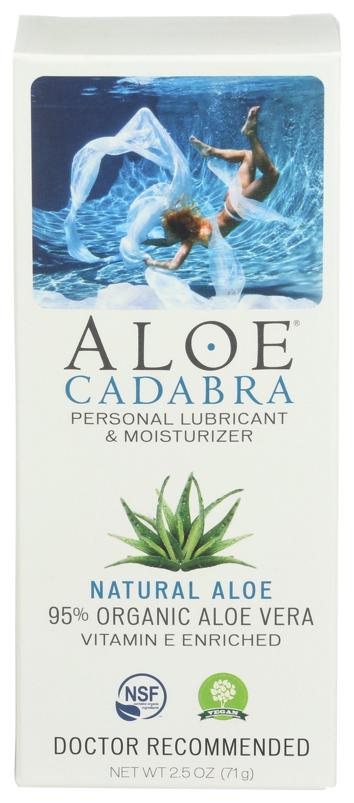 ALOE CADABRA LUBRICANT NATURAL ALOE - Case of 3