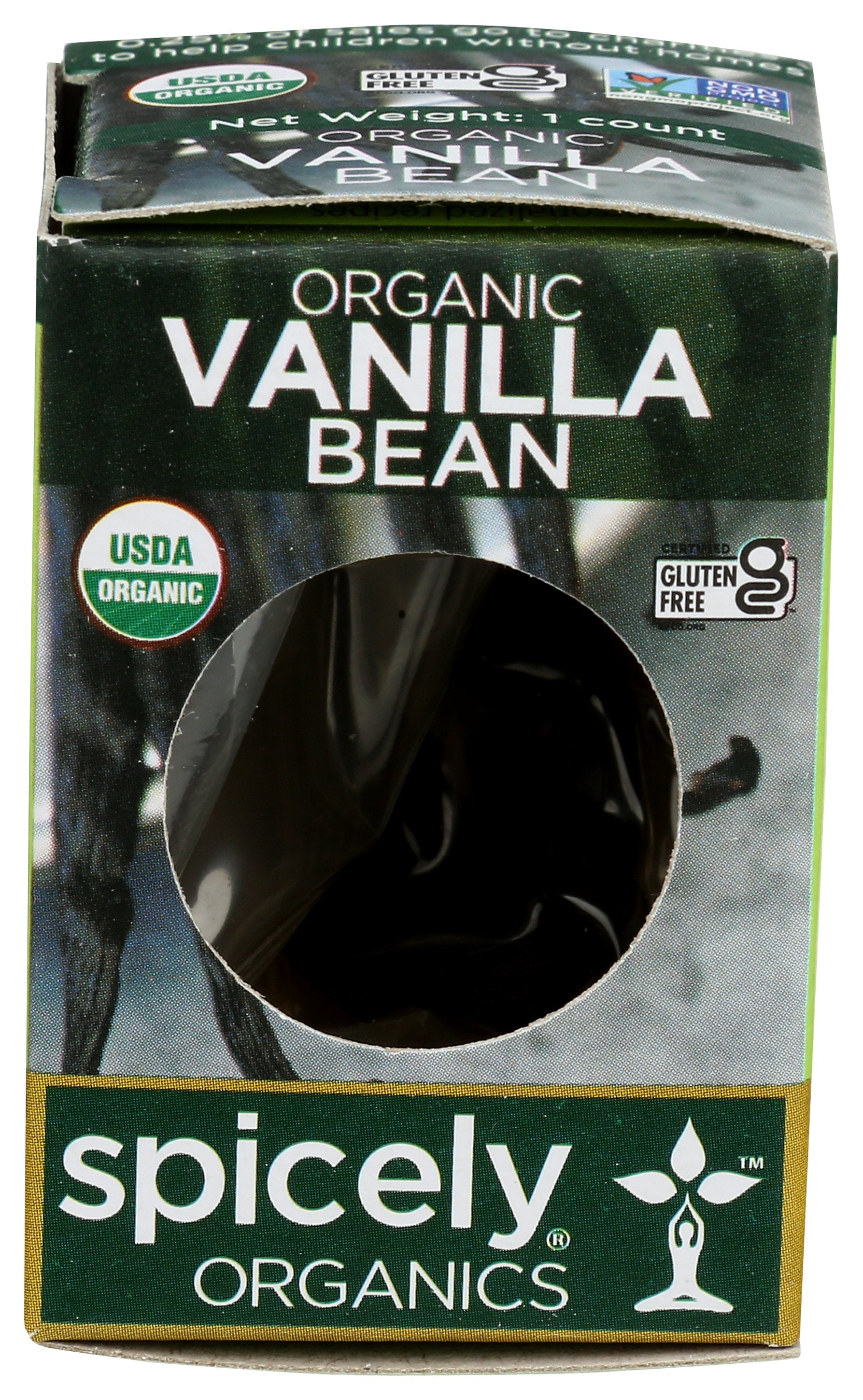 SPICELY ORGANICS SPICE VANILLA BEAN BOX - Case of 6