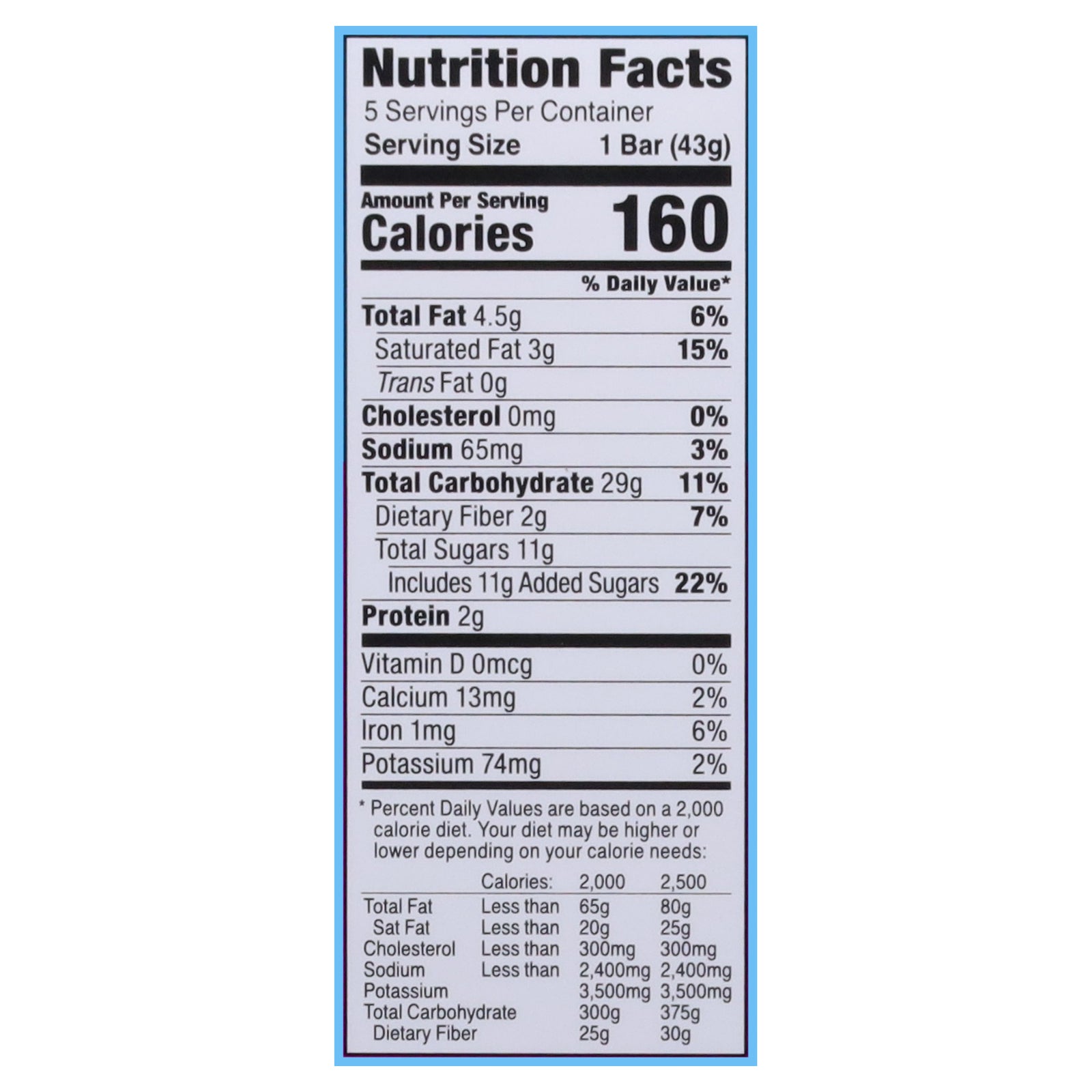 Bobo's Oat Bars - Fig Bar Original - CS of 6-5/1.5 OZ