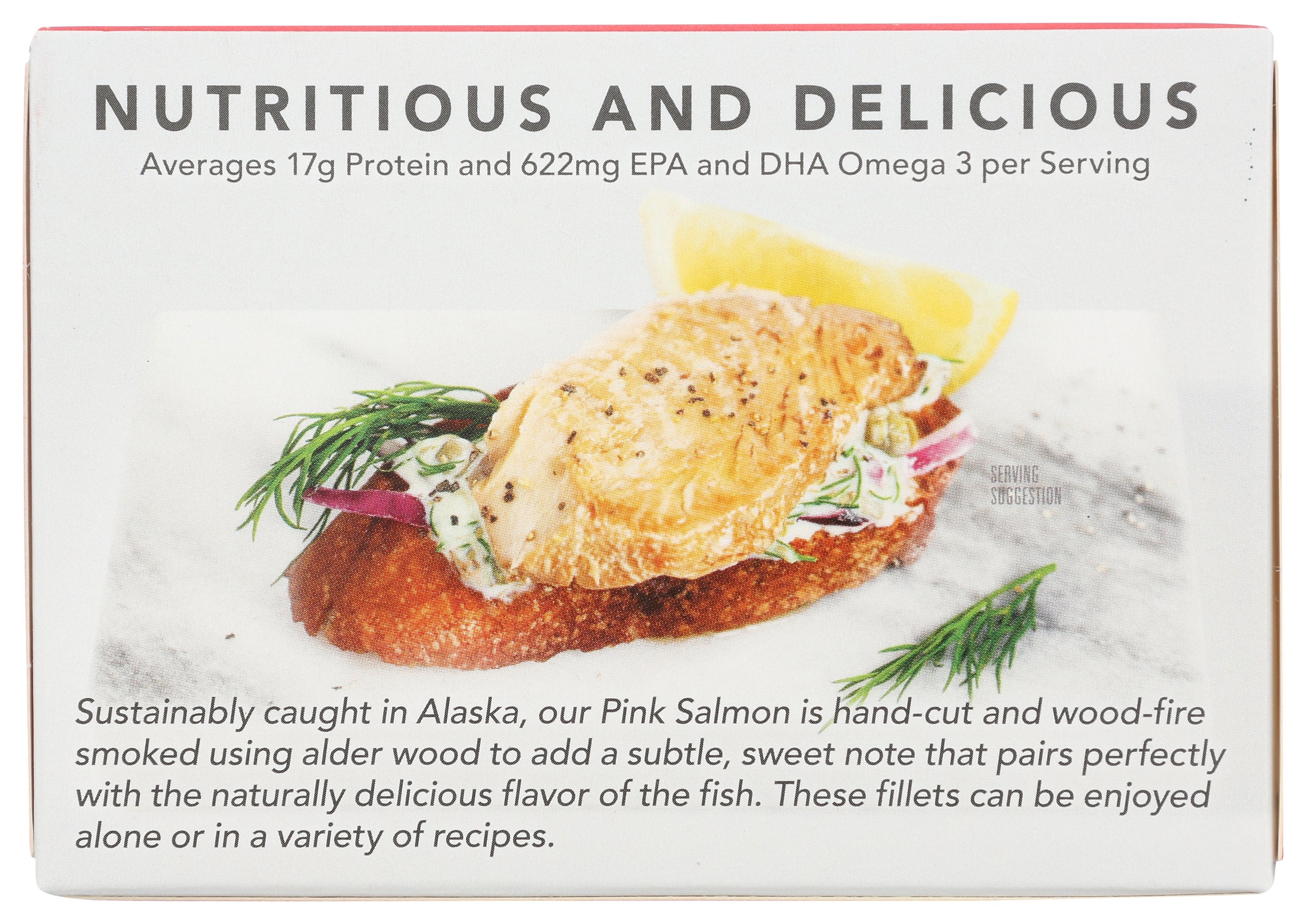 WILD PLANET SALMON PNK WILD SMOKED - Case of 12