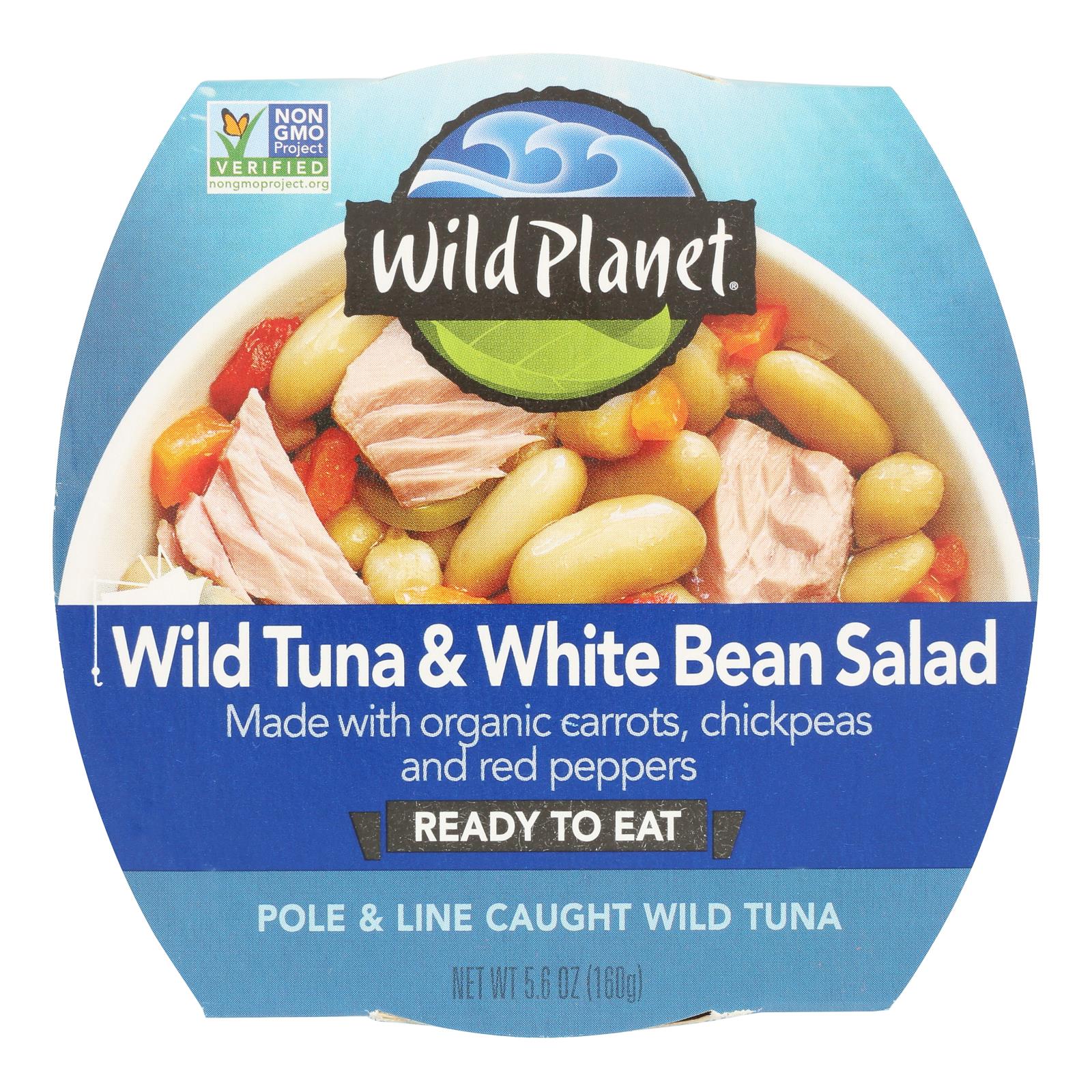 Wild Planet - Salad Wild Tuna White Bn - CS of 9-5.6 OZ