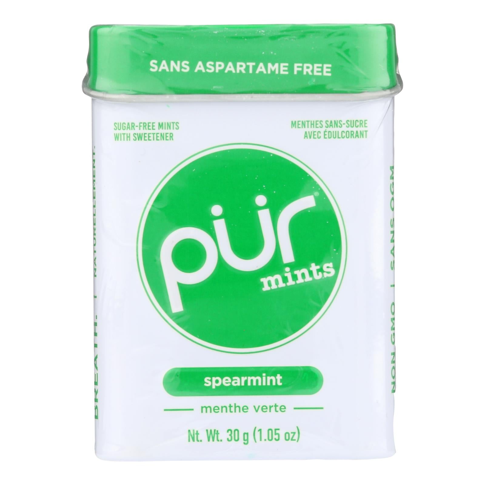 Pur Mint - Mints Spearmint - CS of 12-1.05 OZ