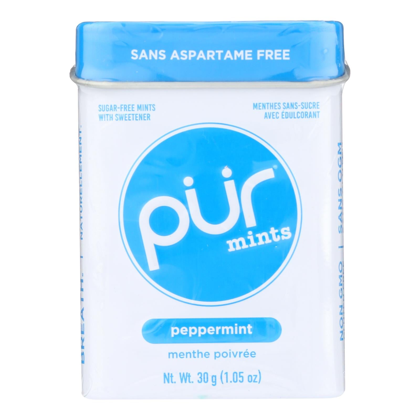 Pur Mint - Mints Peppermint - CS of 12-1.05 OZ