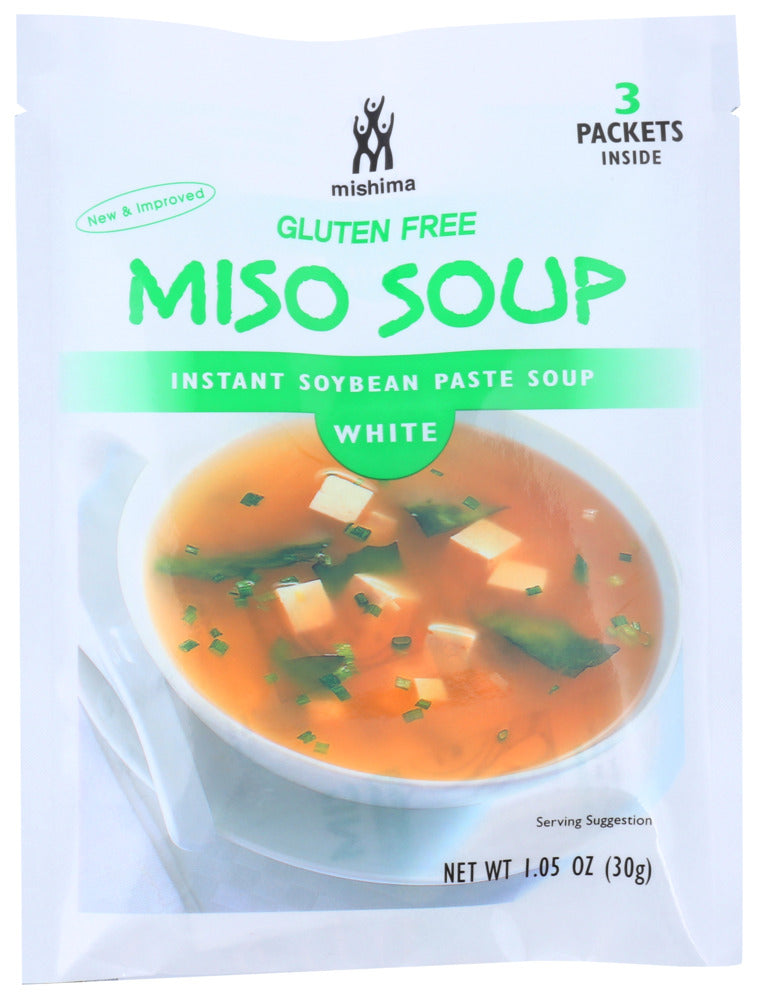 Mishima Miso Soup Instant Soybean Paste Soup - 1.05 oz  - 3 Packets