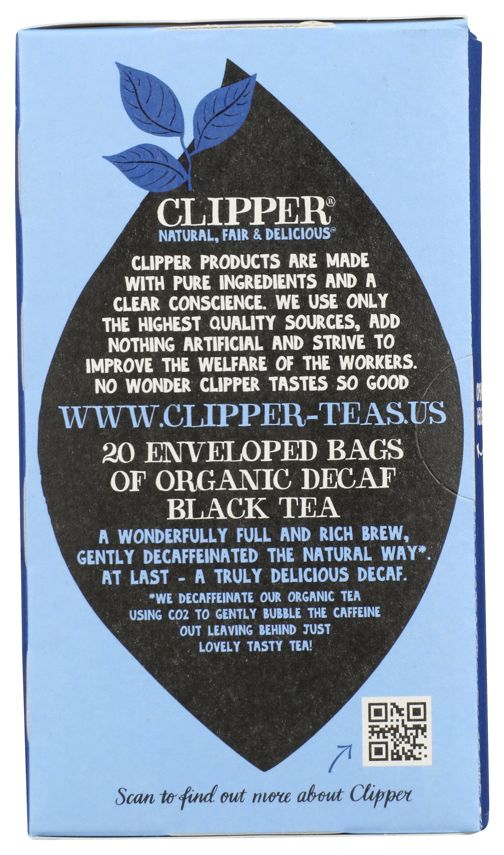 CLIPPER TEA DECAF ORG - Case of 6