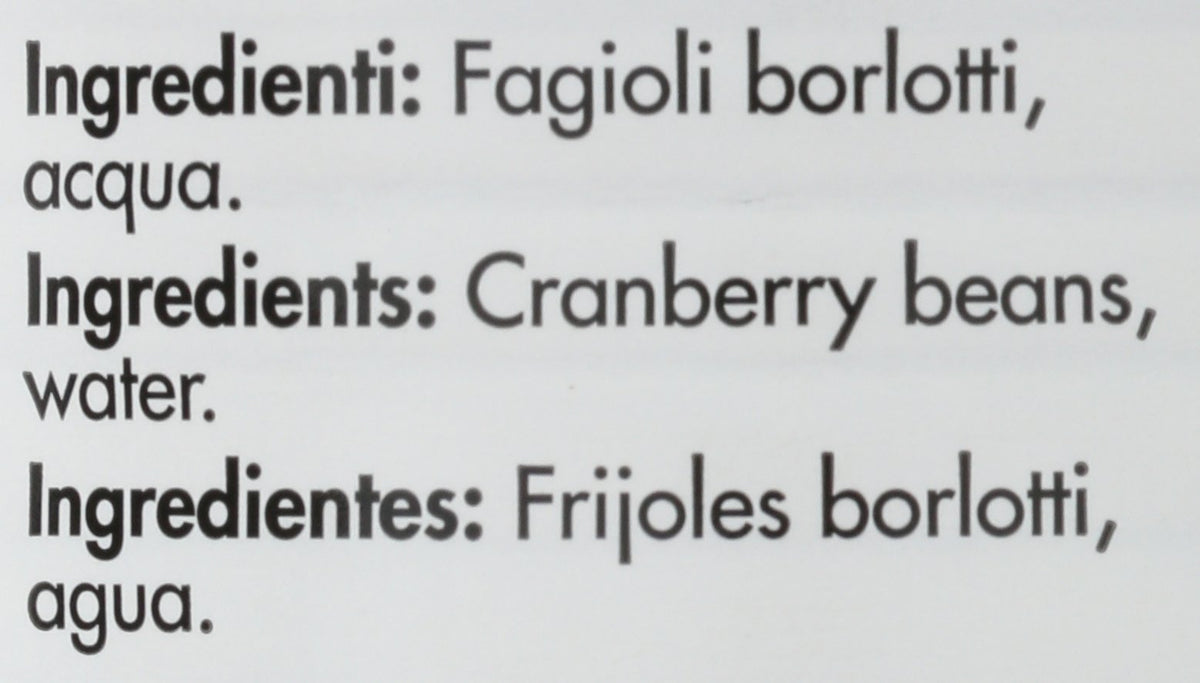CARMELINA BEAN ITALIAN BORLOTTI - Case of 12