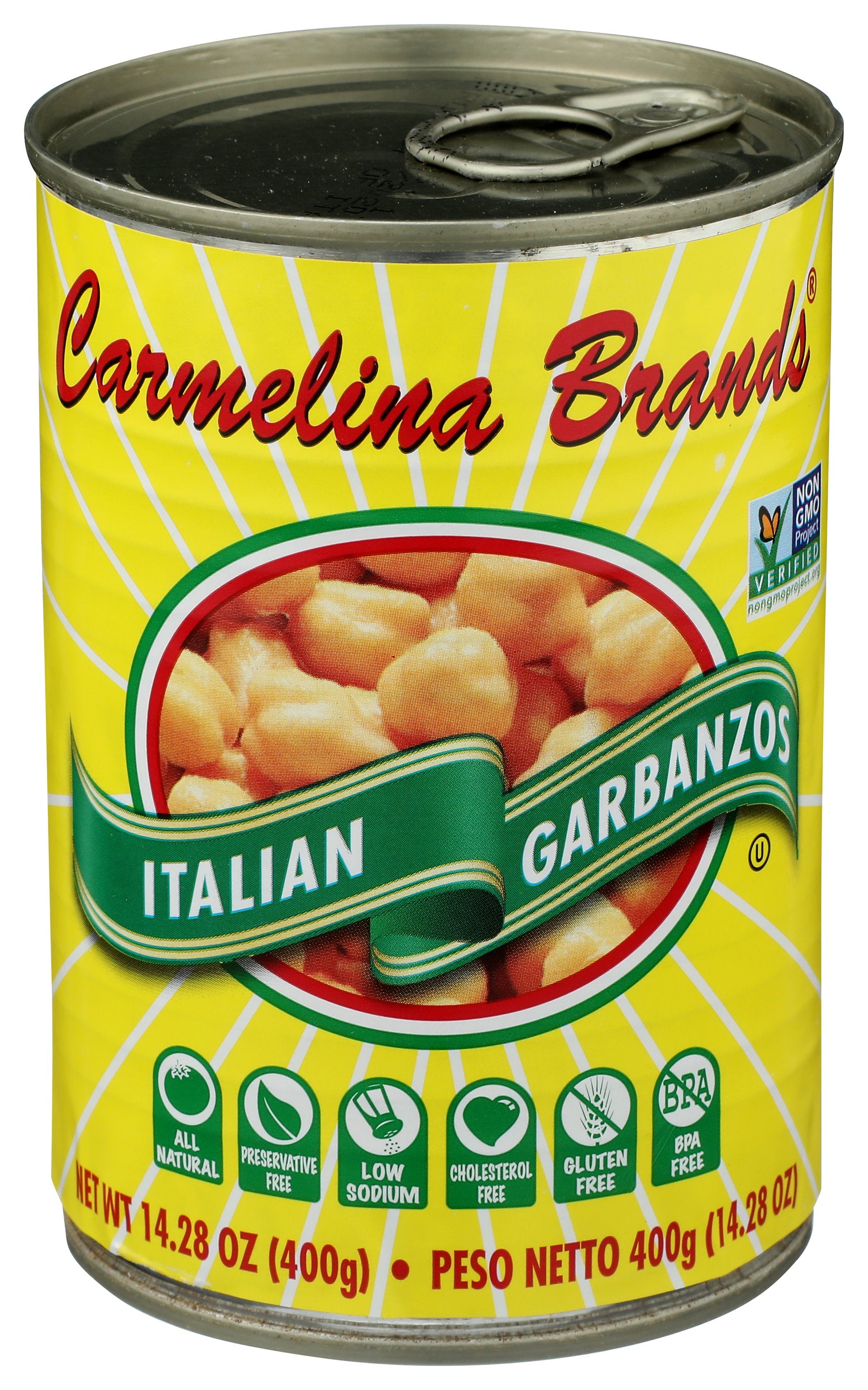 CARMELINA BEAN GARBANZO ITALIAN CEC - Case of 12