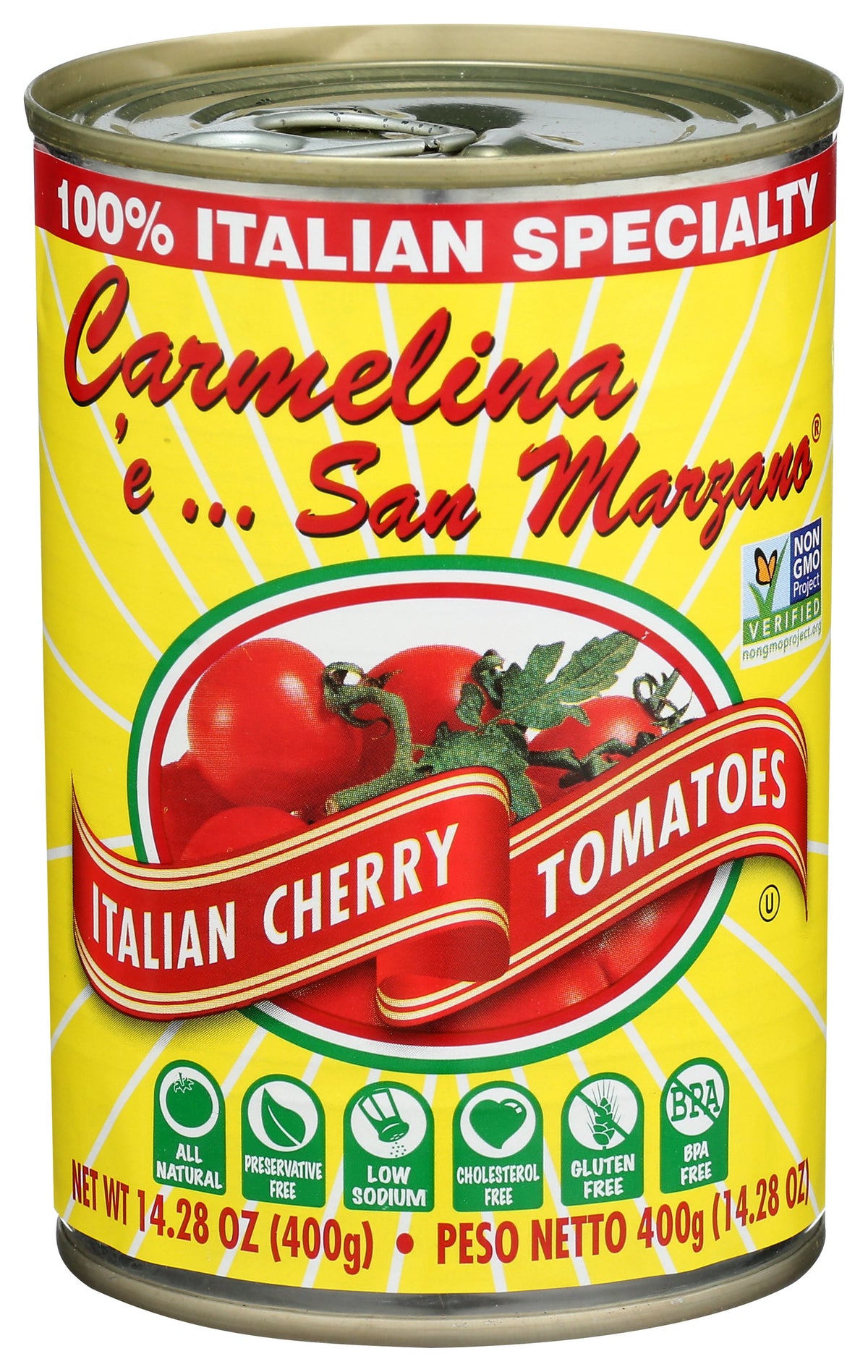 CARMELINA E SAN MARZANO TOMATO ITAL CHERRY - Case of 12