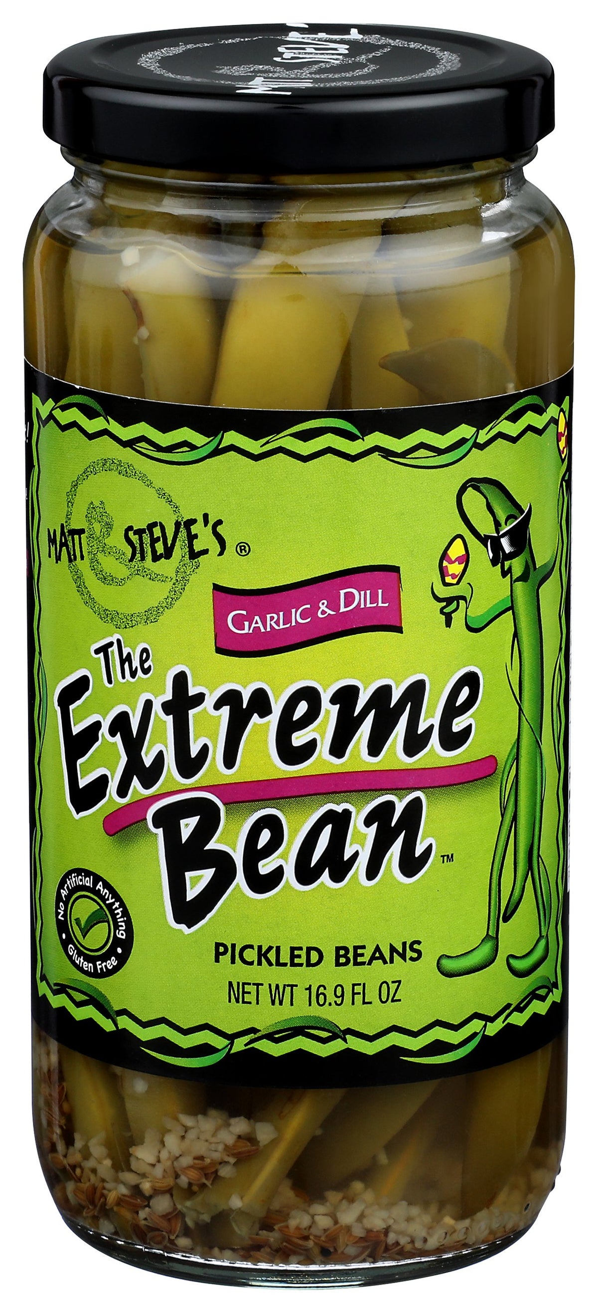 THE EXTREME BEAN BEAN PICKLED GARLIC N DIL - Case of 6