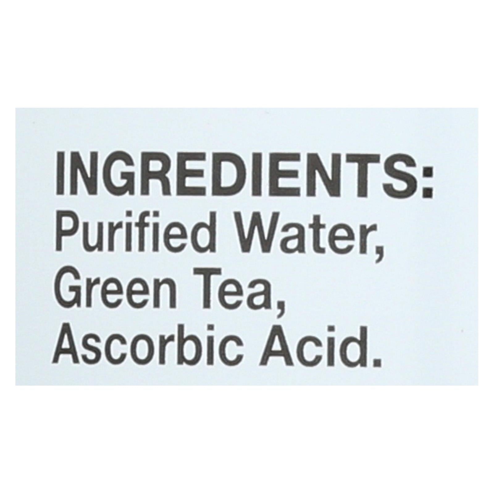 Ito En Unsweetened Japanese Green Tea Sencha Shot- Case of 30 - 6.4 oz