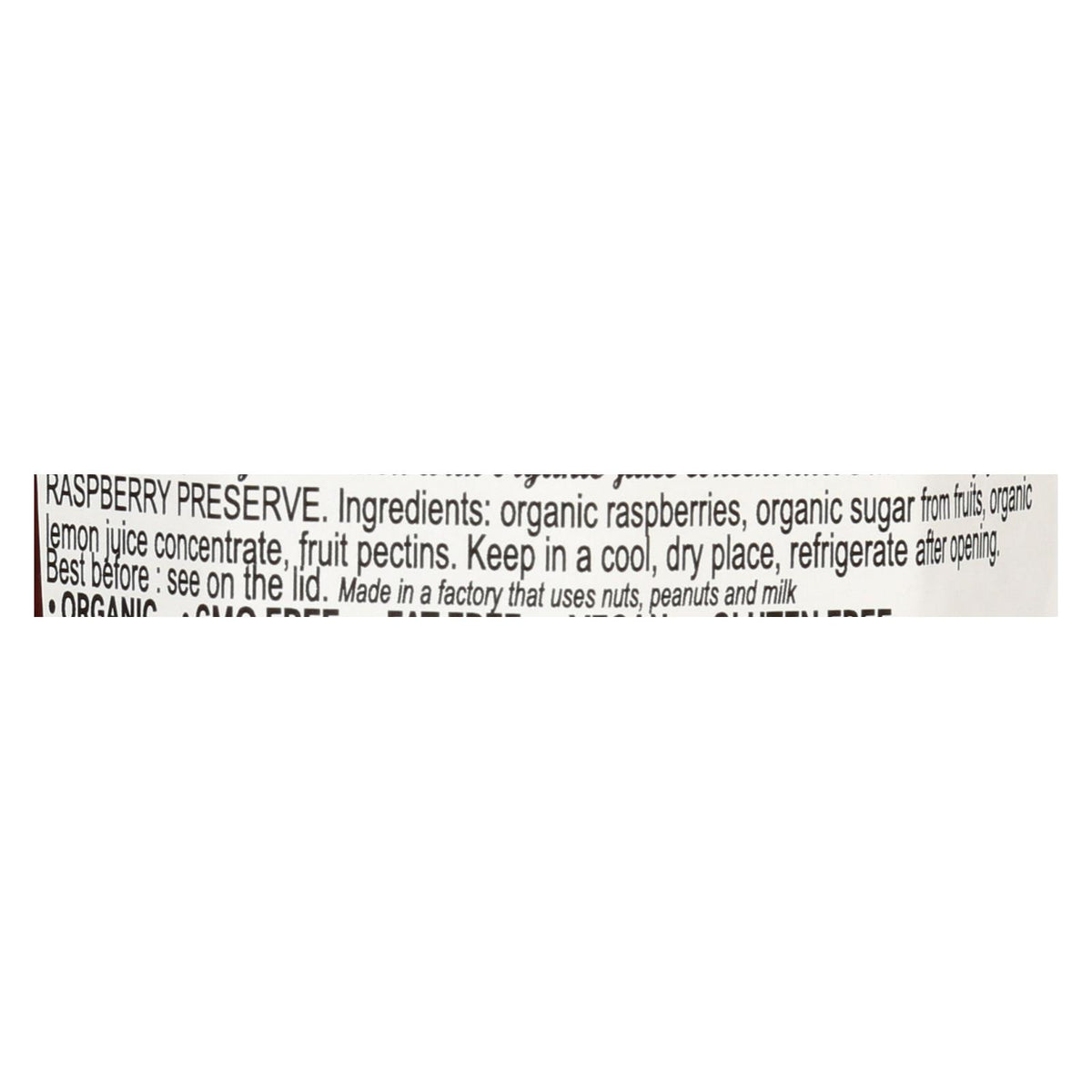Lucien Georgelin Fruit Spread - Organic - Raspberry - Case of 6 - 11.28 oz