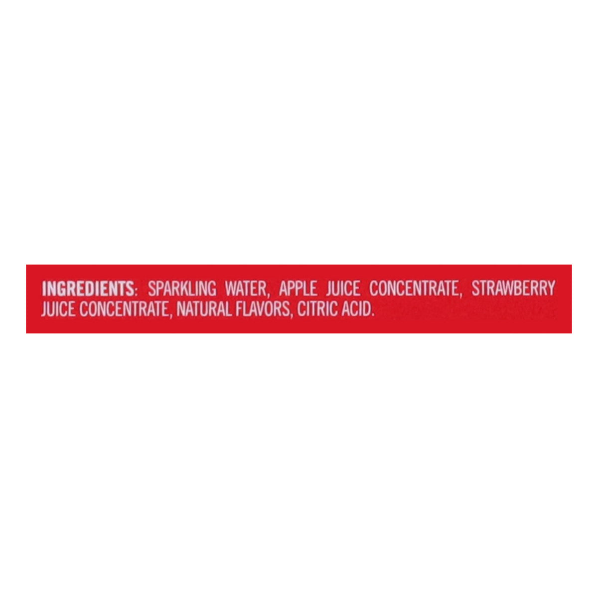 Izze - Can Sparkling Strawberry - CS of 4-6/8.4 FZ