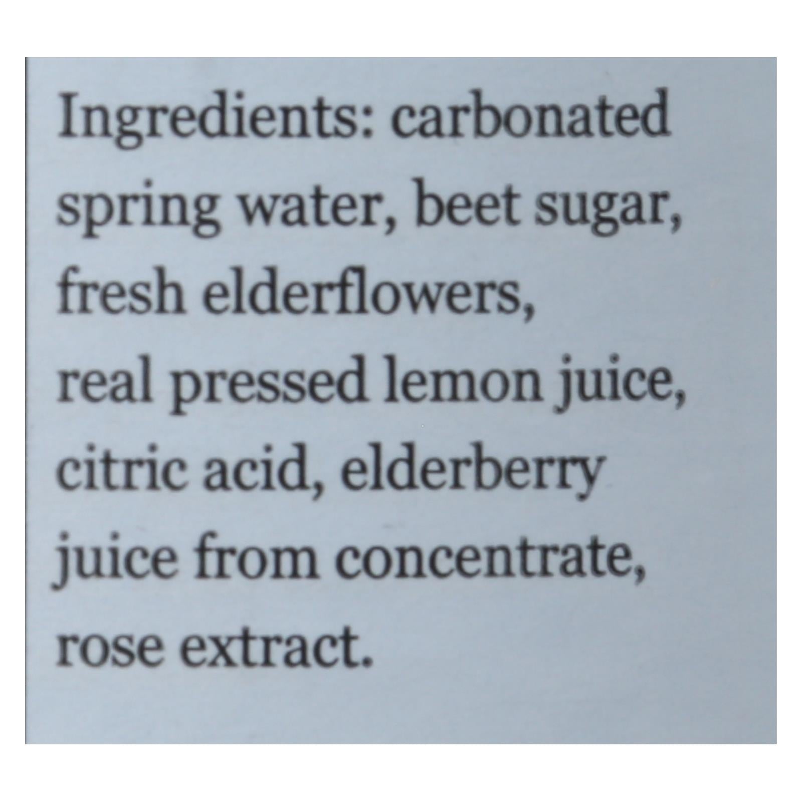 Belvoir - Organic Lemonade - Elderflower and Rose - Case of 6 - 25.4 fl oz.