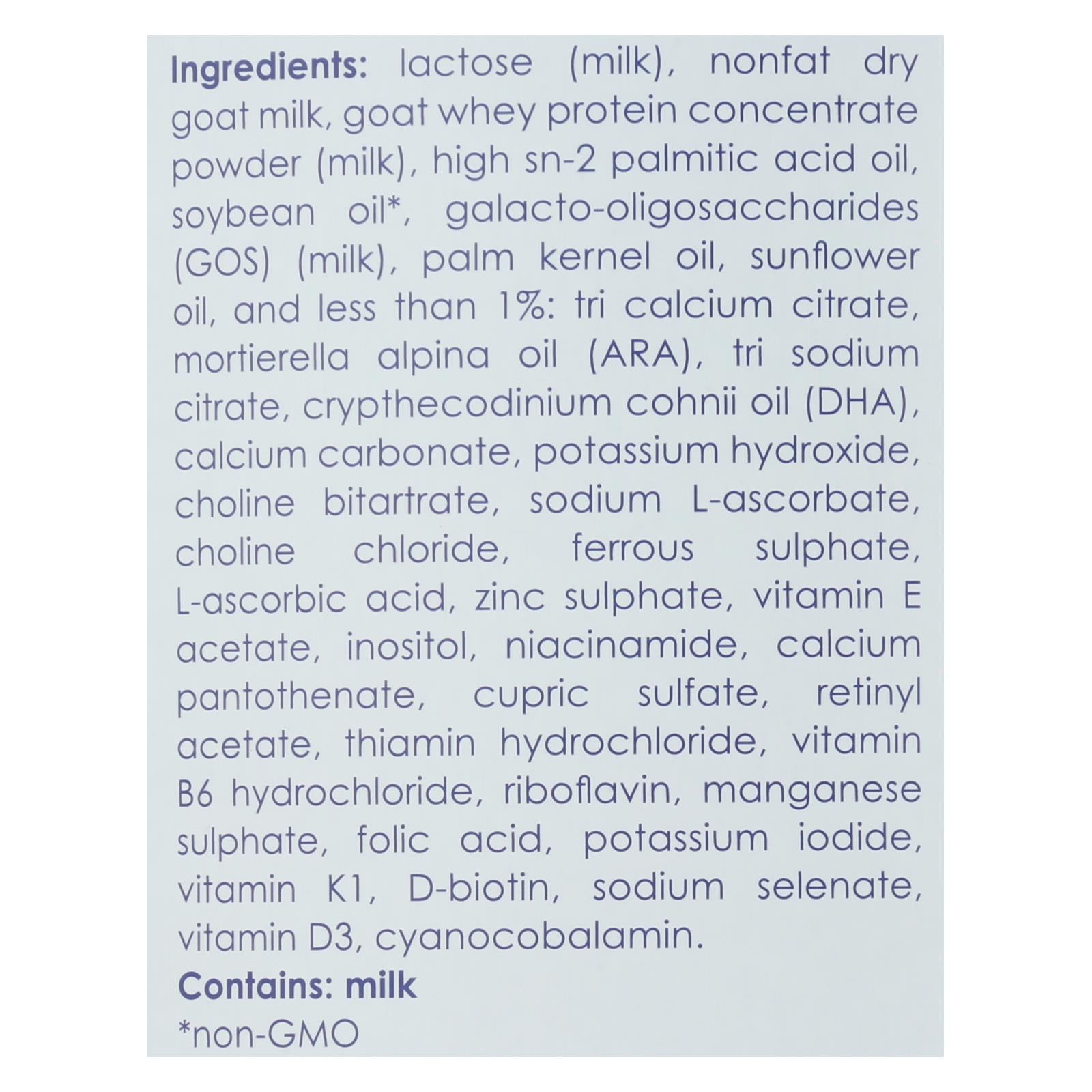 Kabrita Goat Milk Toddler Formula - 12-24 Months - Case Of 6 - 28 Oz