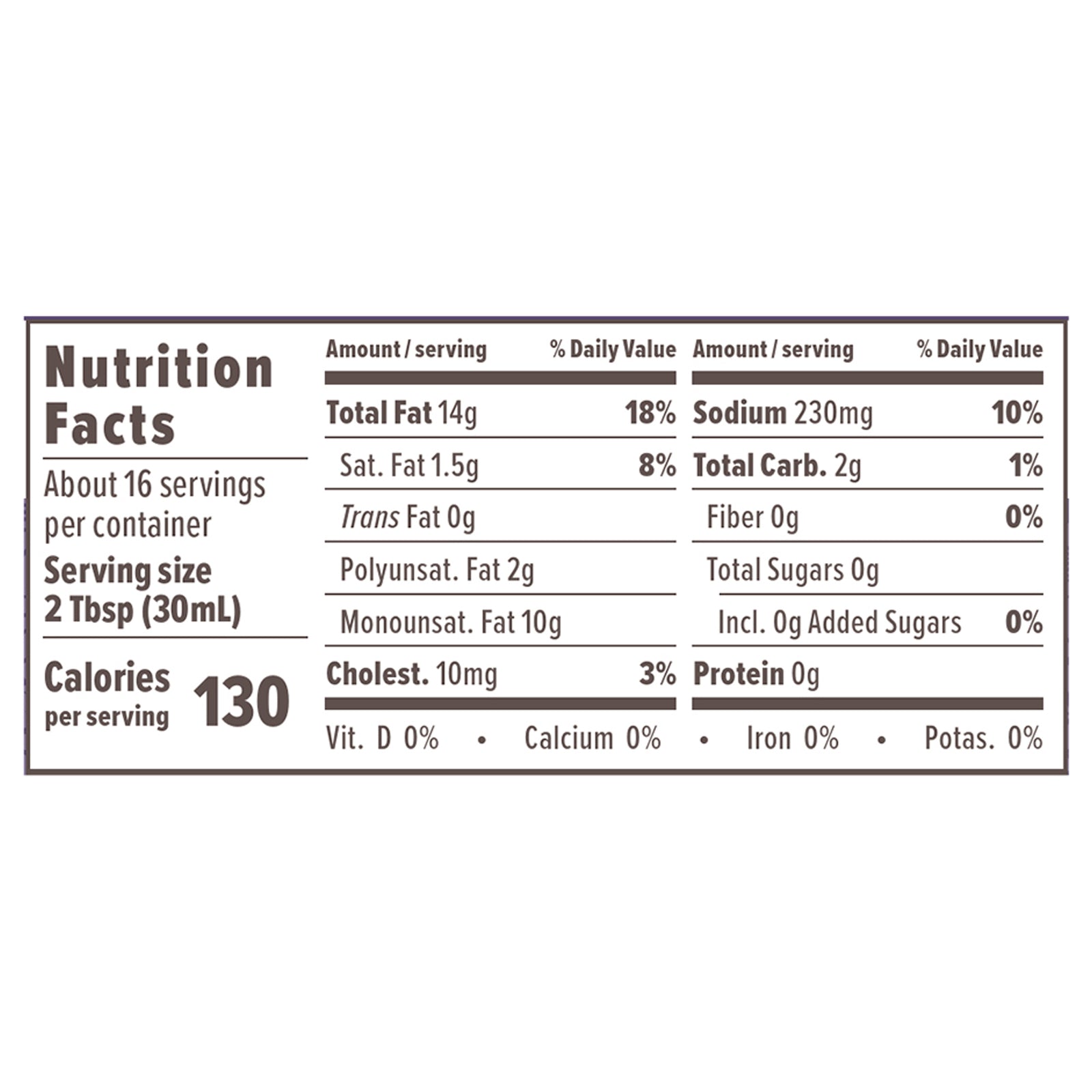 Primal Kitchen - Dressing Caesar Avo Oil - CS of 6-16 OZ