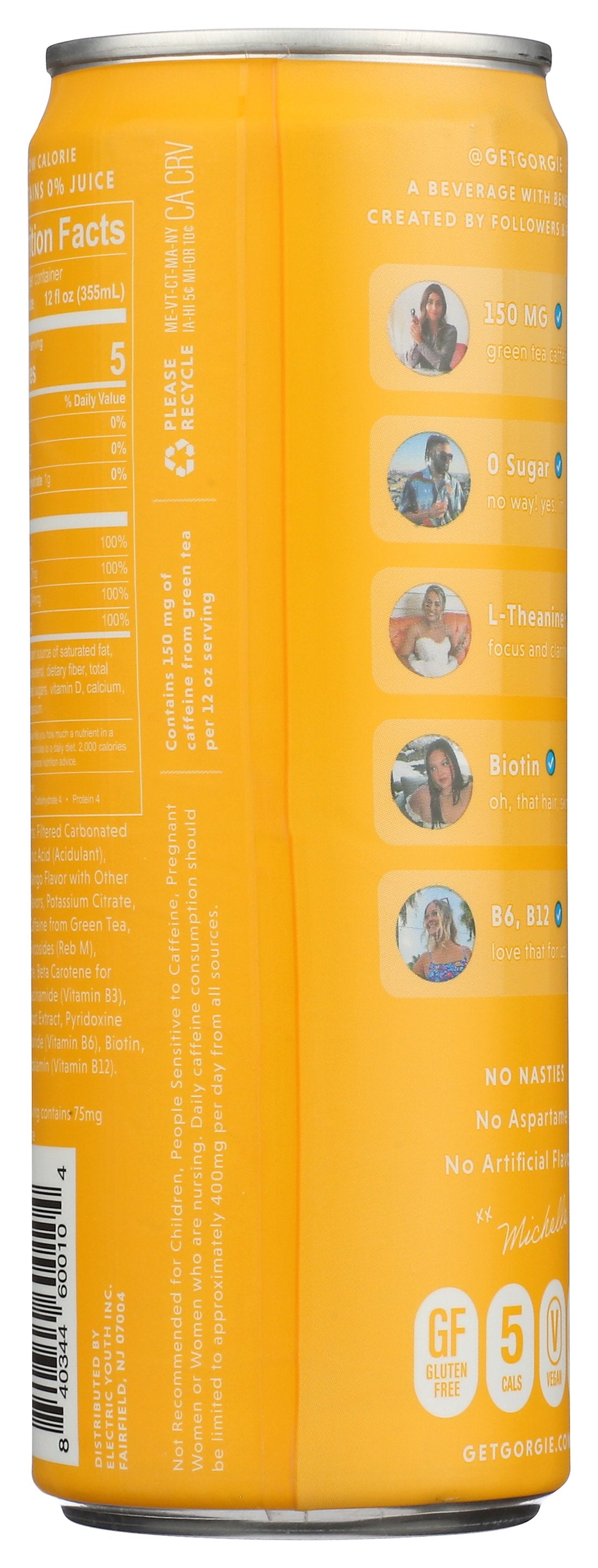 GORGIE BEV ENRGY SPRK MNGO TNGO - Case of 12
