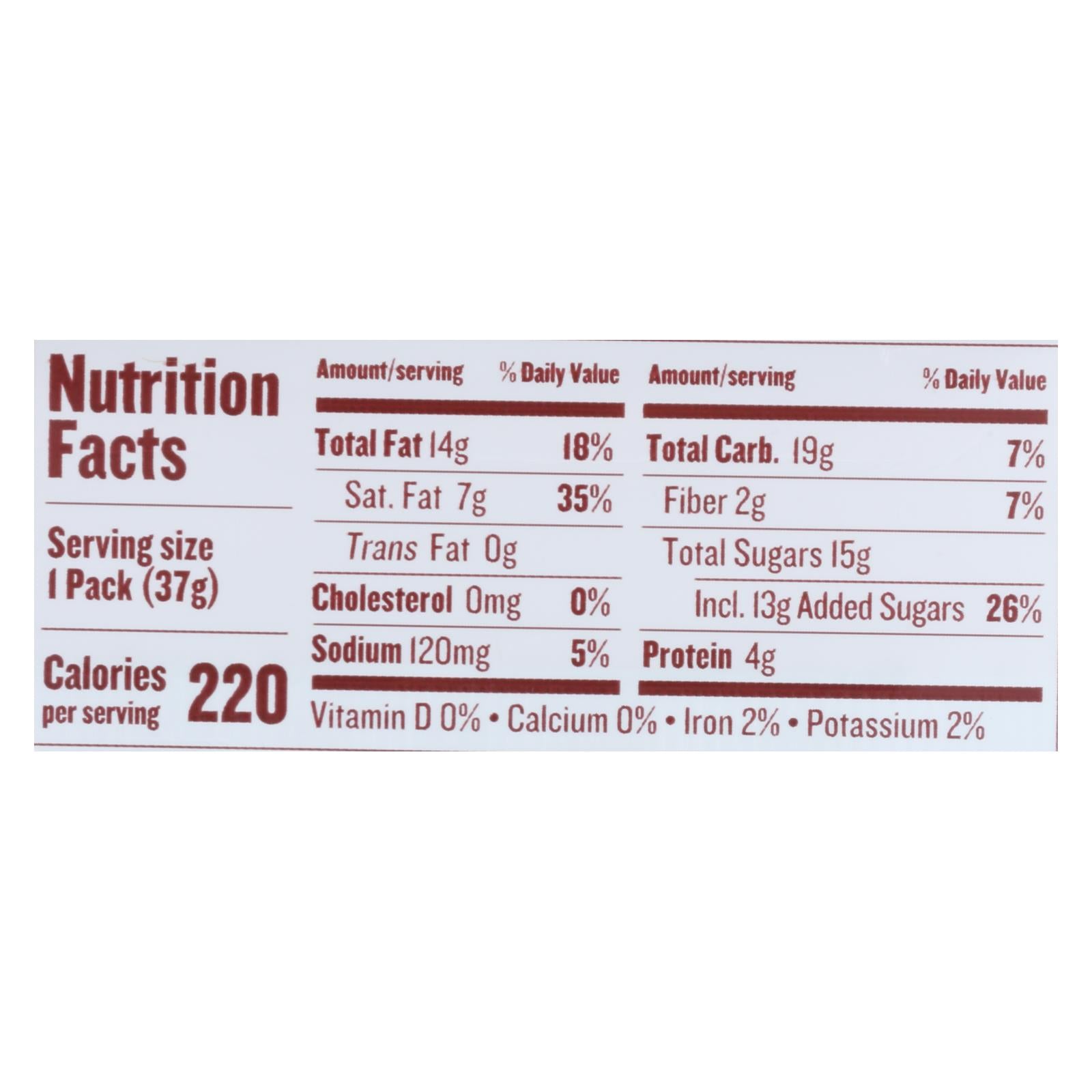Justin's - Cups Drk/ch Peanut Butter Crisp - Case of 12-1.32 OZ