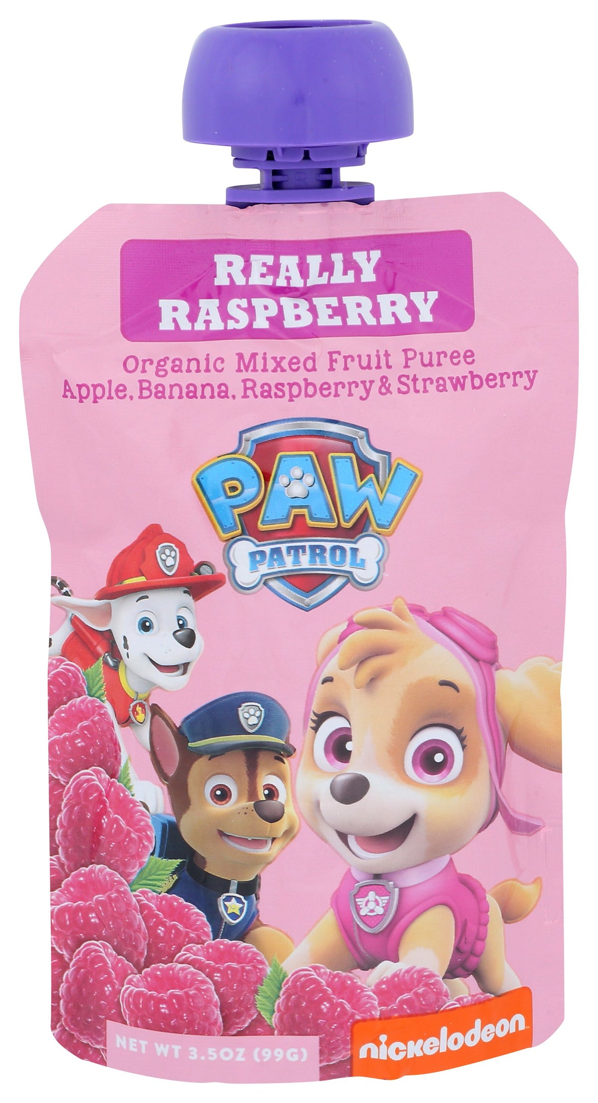 PAW PATROL RANGE FRUIT PCH RSPBRY BLND ORG - Case of 10