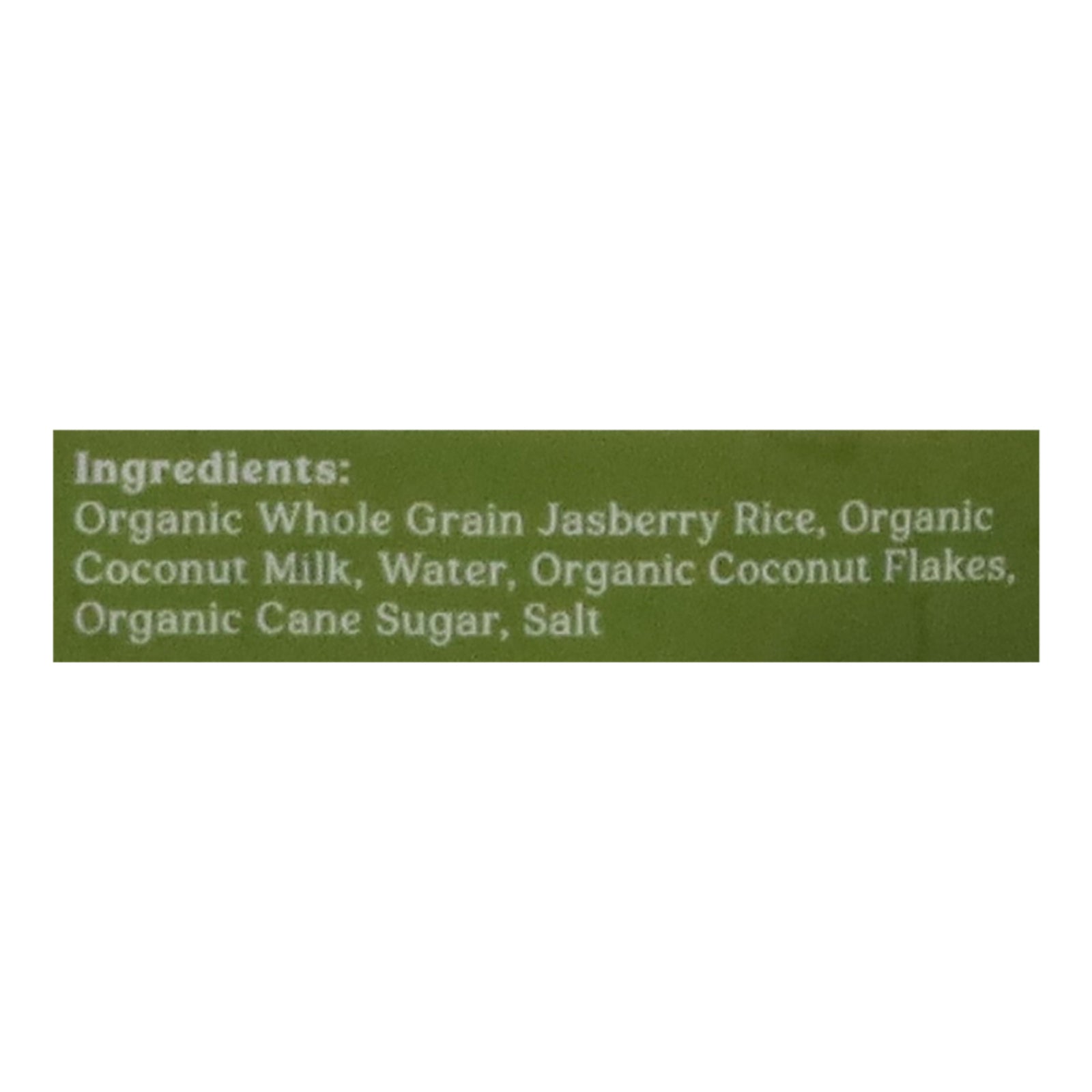Jasberry - Rice Og1 Suprfd Coconut - CS of 6-7.05 OZ