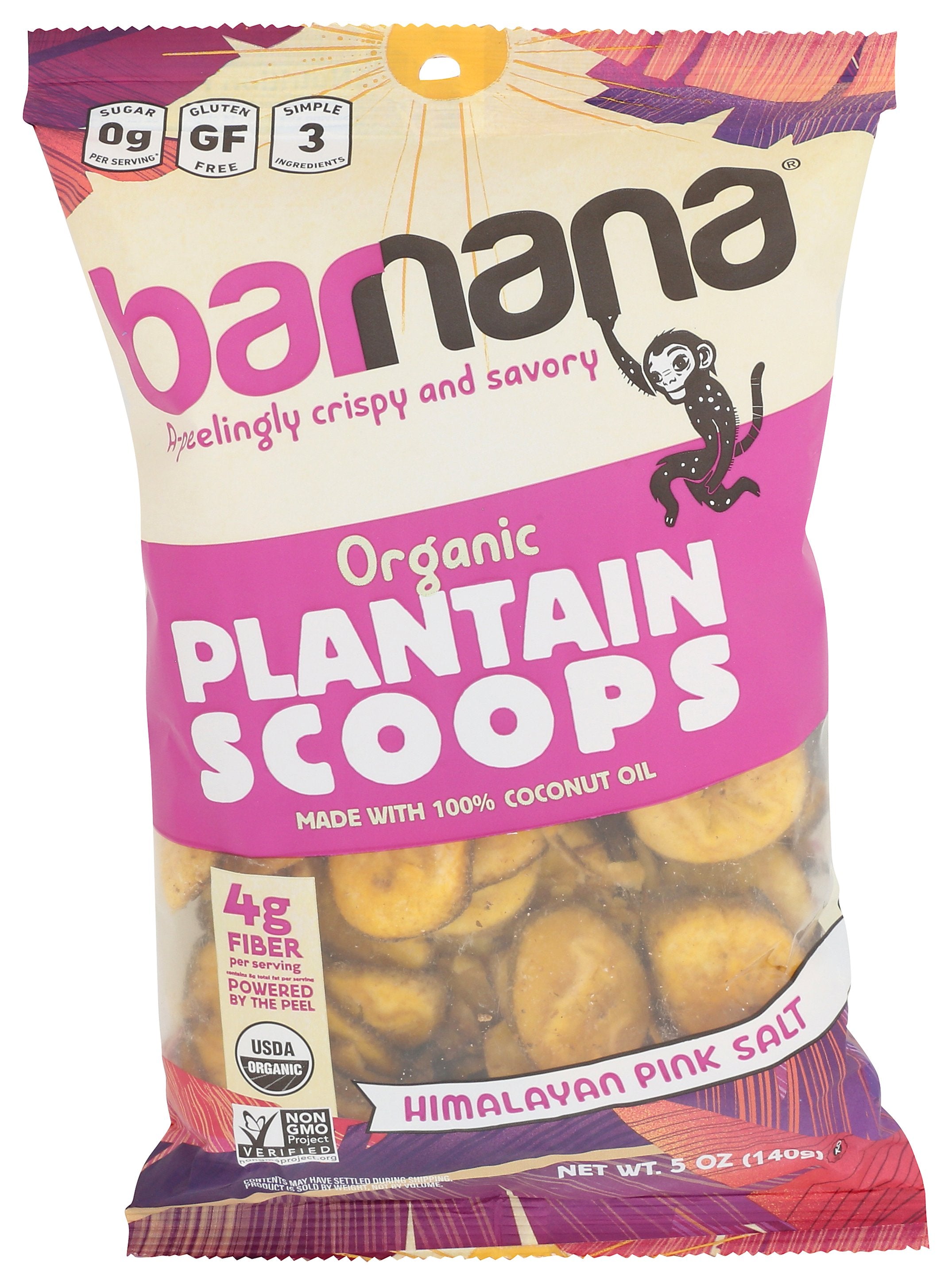 BARNANA PLANTAIN SCOOPS PINK SLT - Case of 6