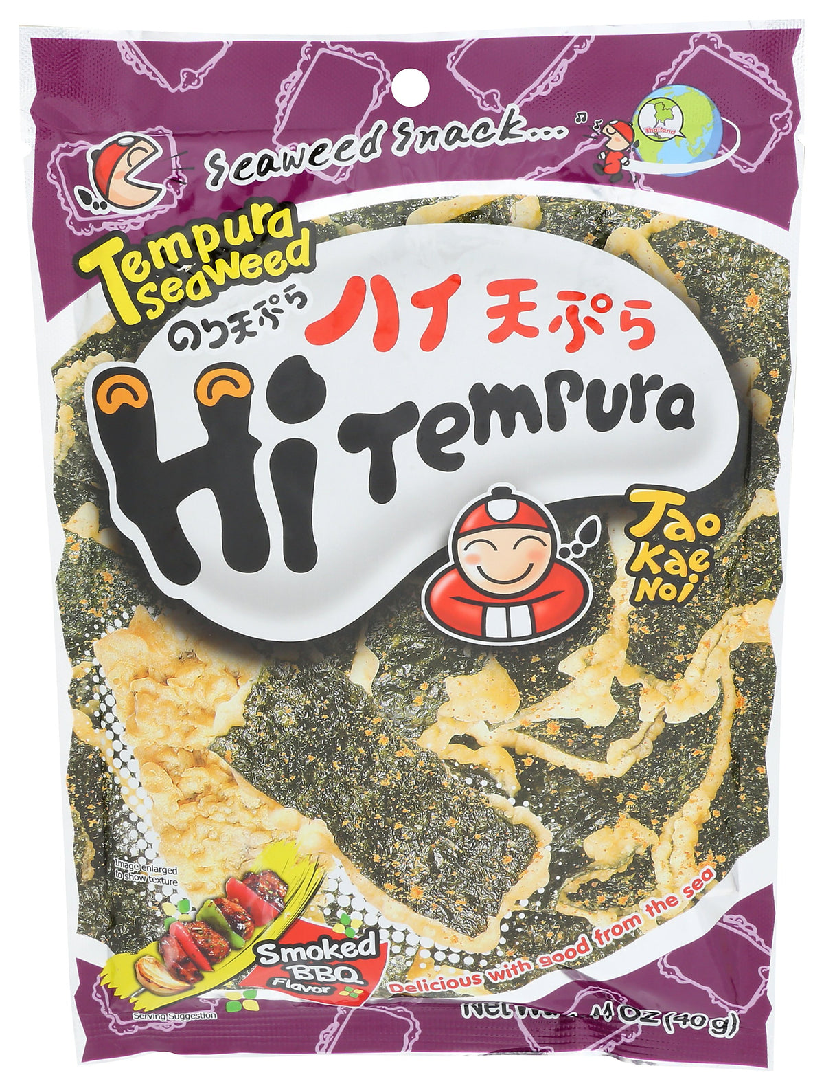 TAOKAENOI USA SEAWEED TEMPURA BBQ - Case of 12