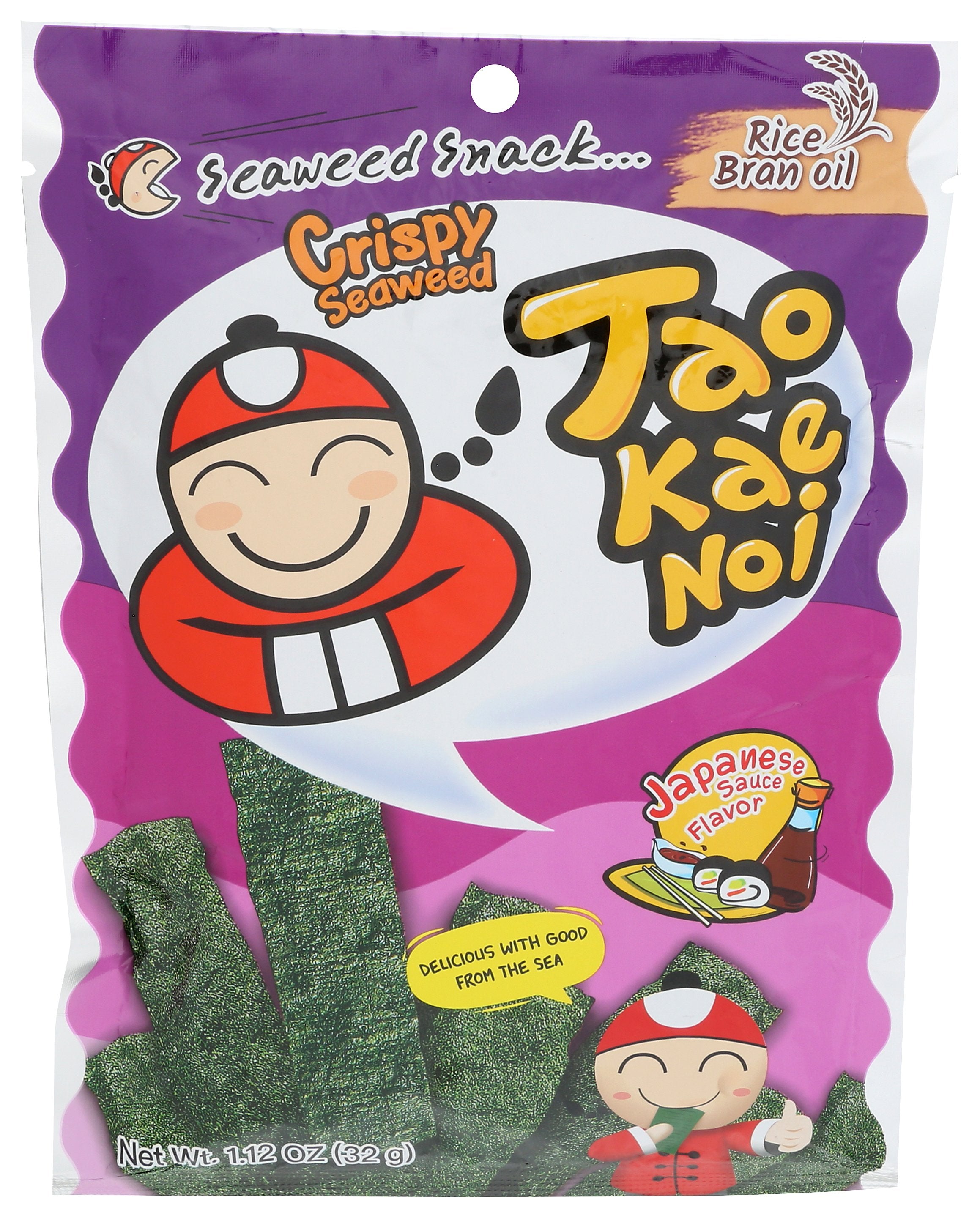 TAOKAENOI USA SEAWEED CRIPSY JPNSE SAUCE - Case of 12