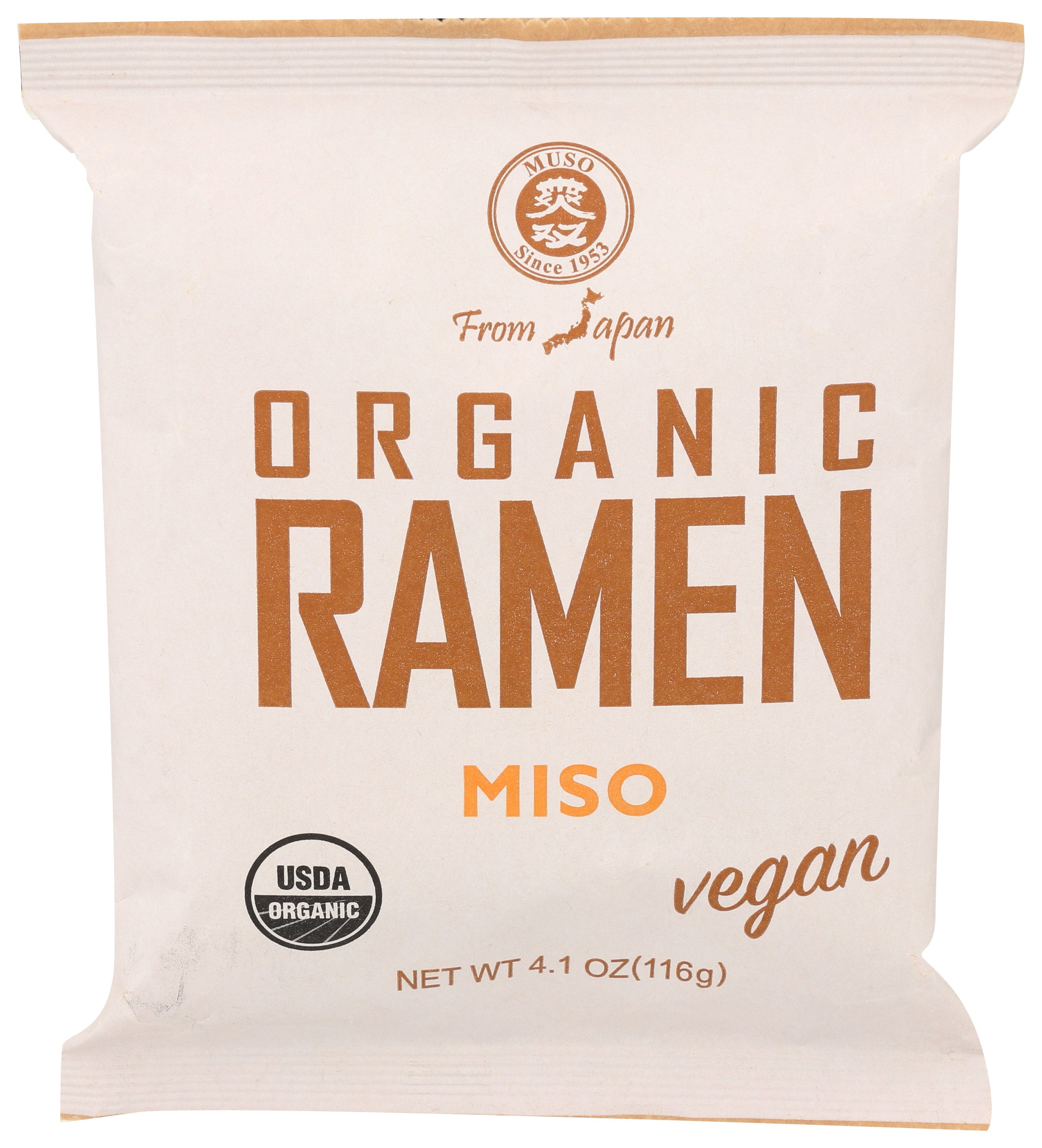 MUSO FROM JAPAN RAMEN MISO JAPNESE ORG - Case of 10