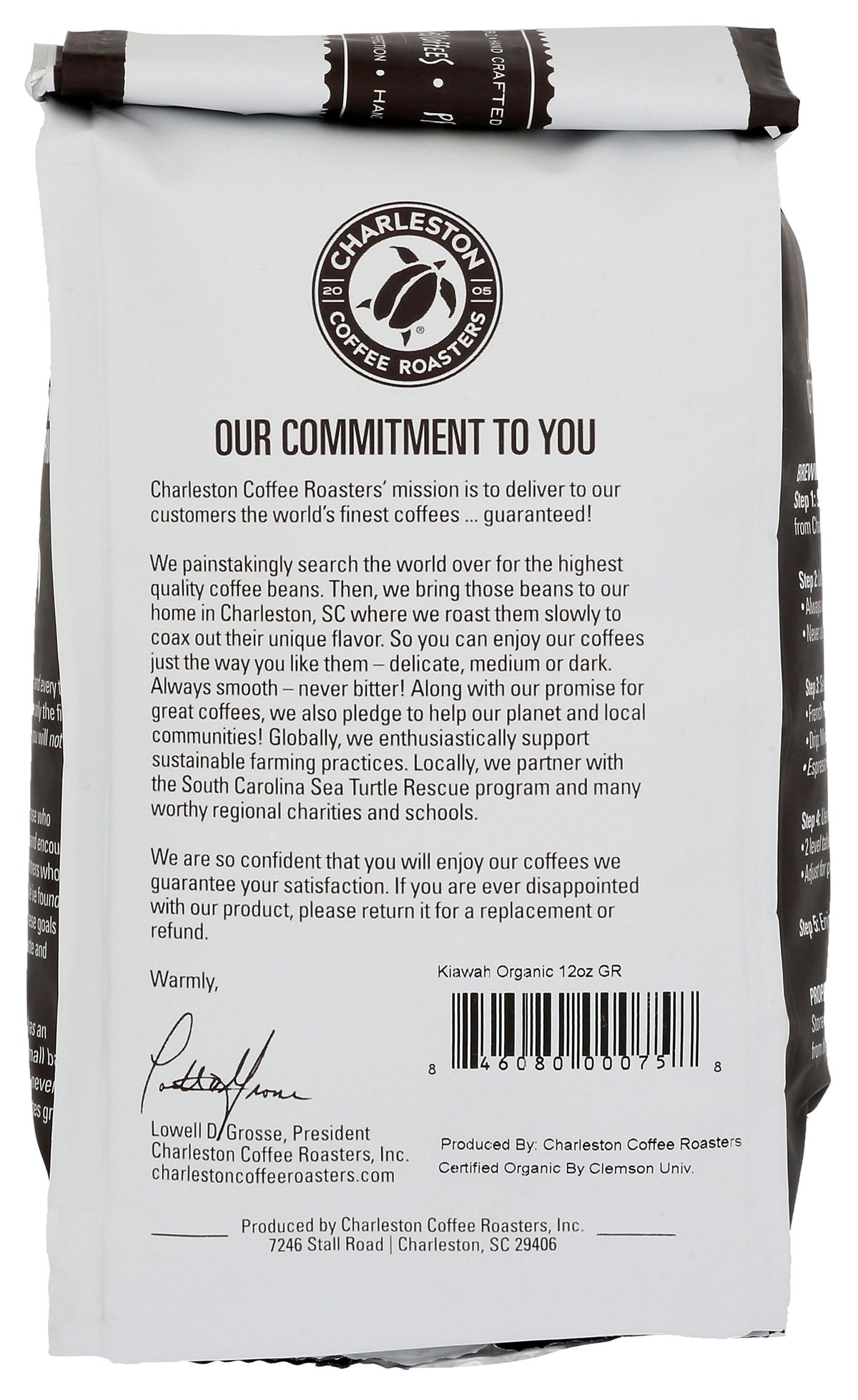 CHARLESTON COFFEE ROASTER CFFE GRND KWH BLND - Case of 6