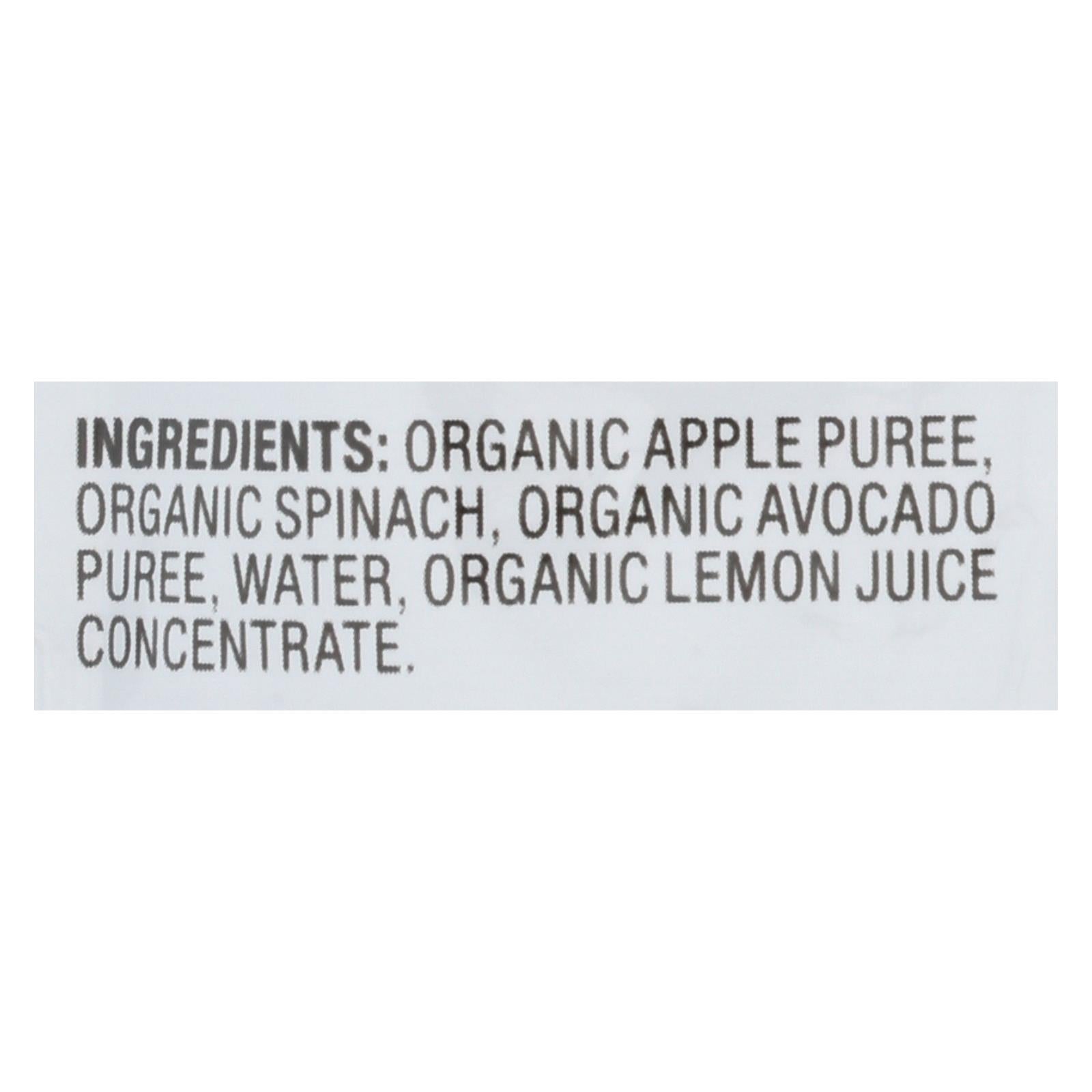 Plum Organics - Stg2 Og2 Apl Spnch Avo - CS of 12-3.5 OZ
