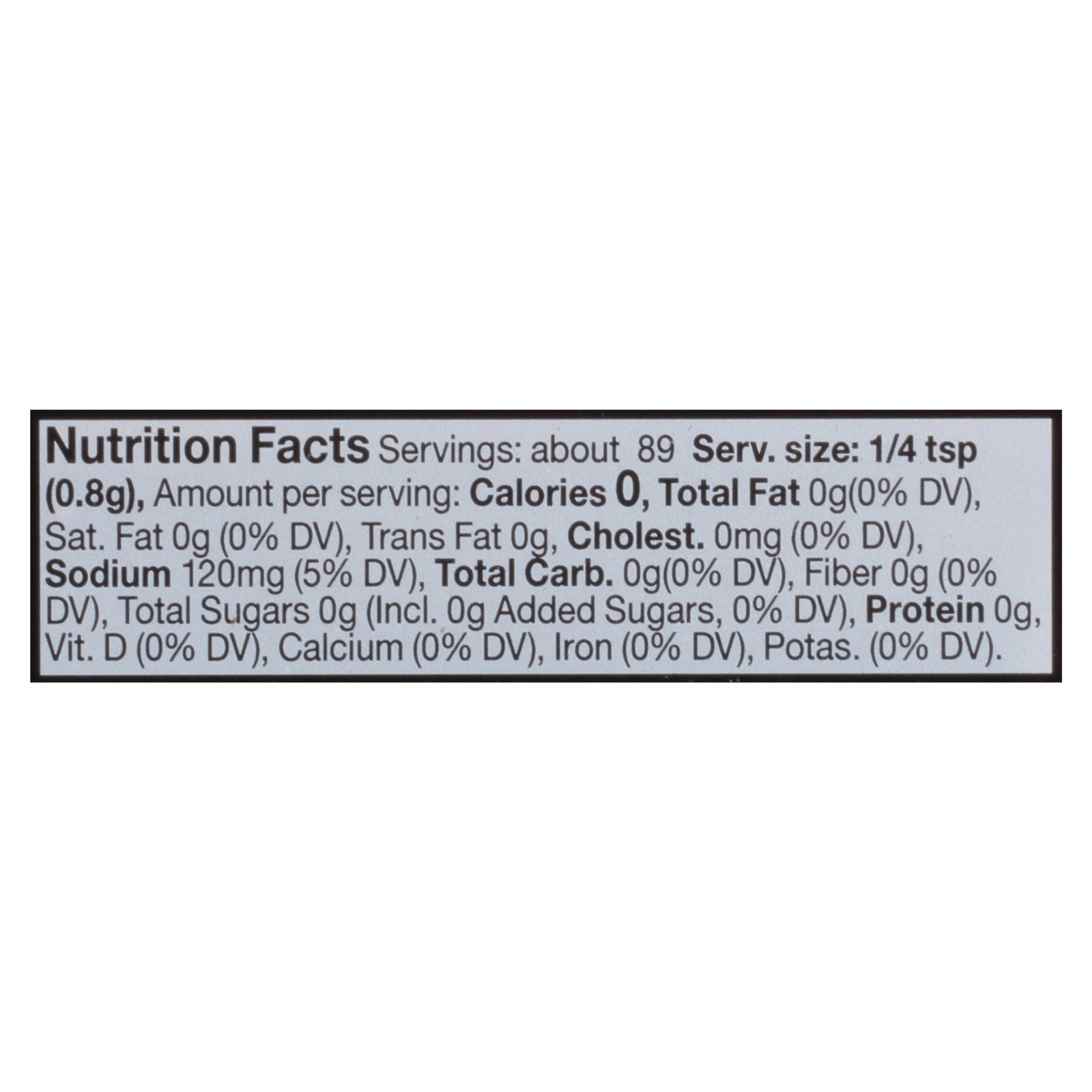 The New Primal - Seasoning Og2 Clsc Steak - CS of 6-2.5 OZ