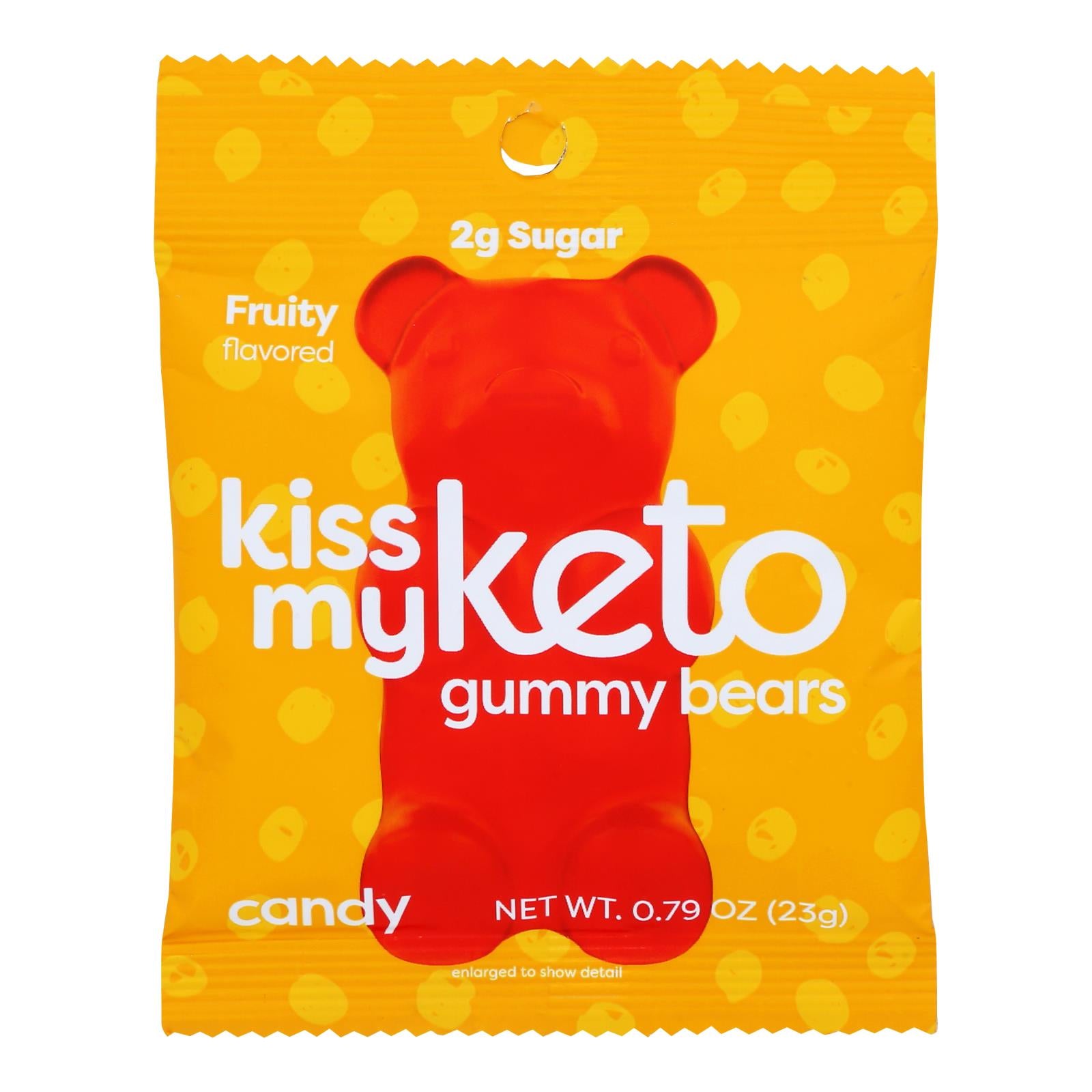Kiss My Keto - Keto Gummy Bears - Case of 12-.79 OZ