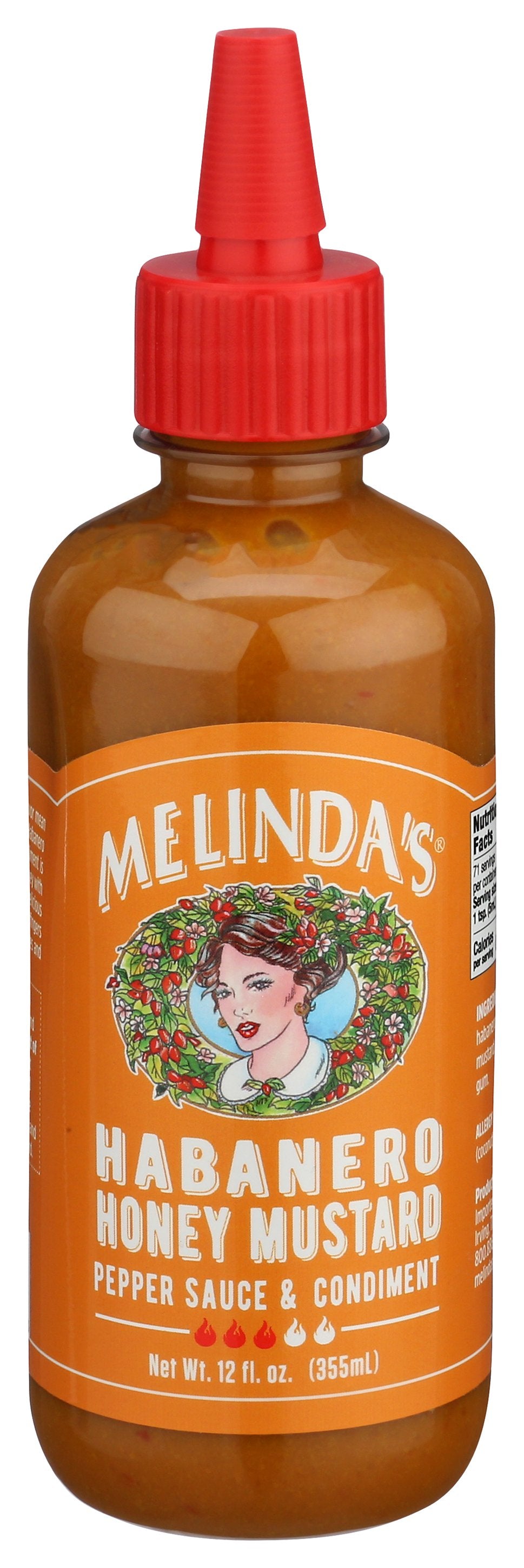 MELINDAS SAUCE HABANERO HNY MSTRD - Case of 6