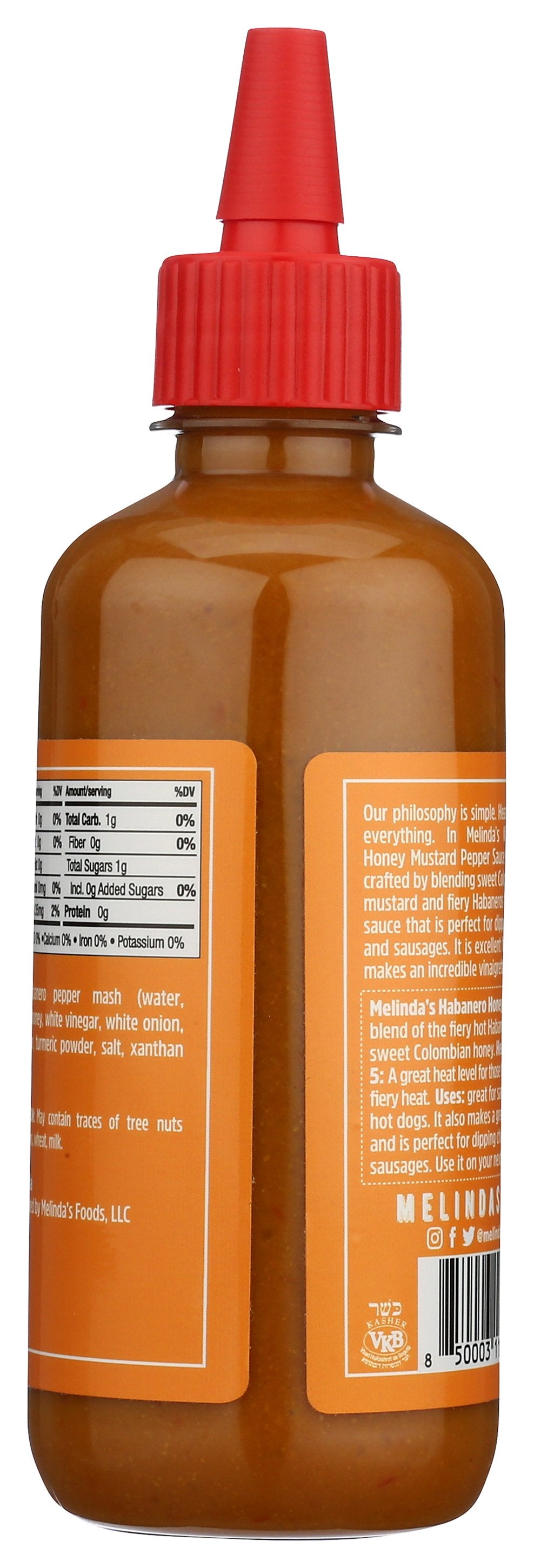 MELINDAS SAUCE HABANERO HNY MSTRD - Case of 6