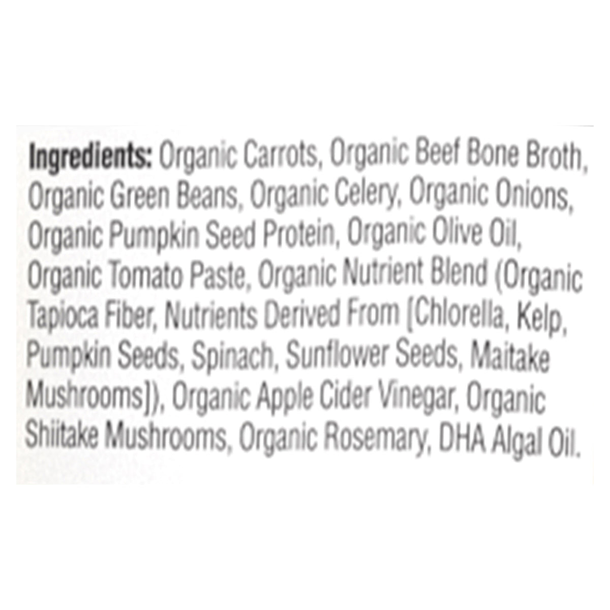 Cerebelly - Puree Carrot Bf Broth - Case of 6-4 OZ