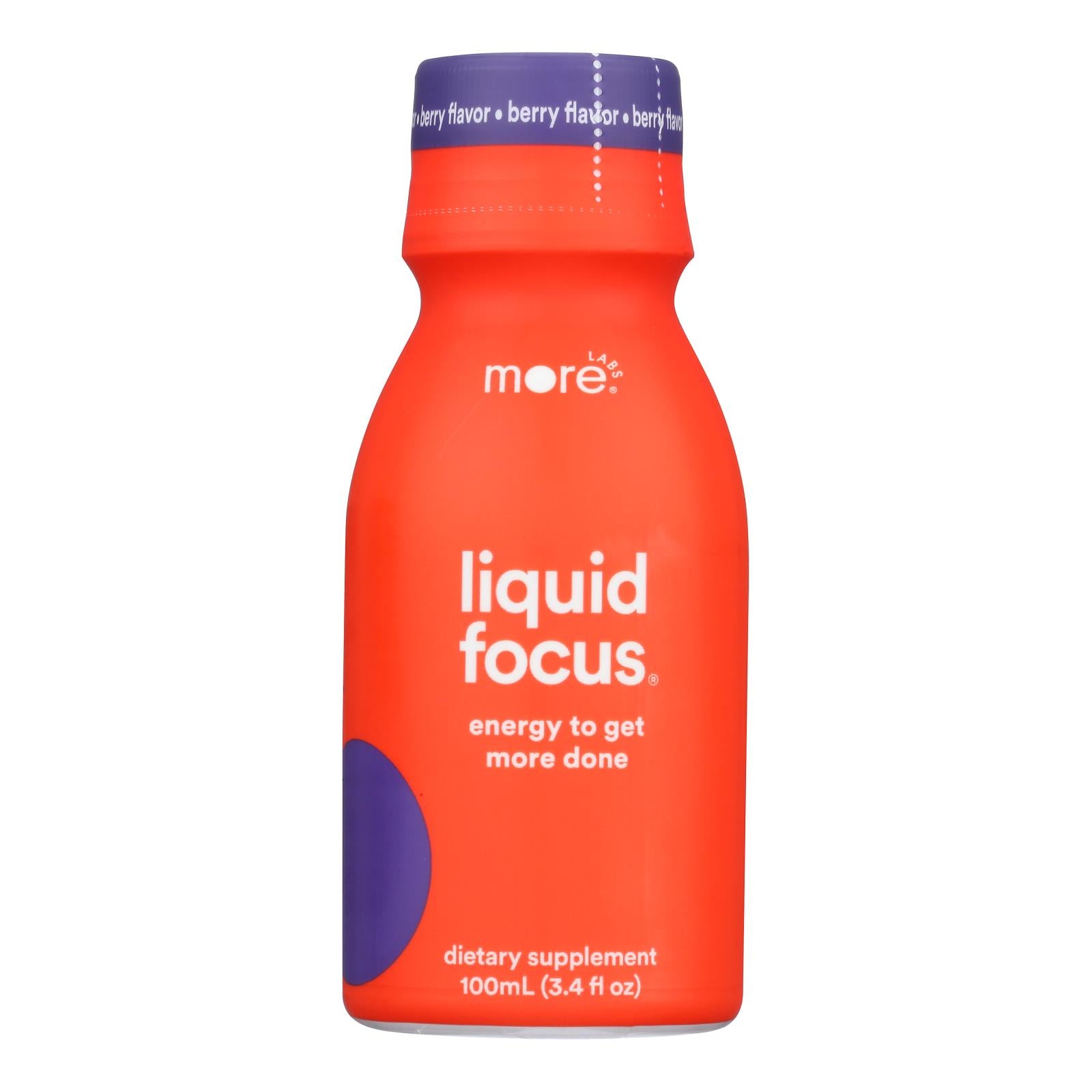 More Labs - Liquid Shot Focus Berry - CS of 6-3.4 FZ