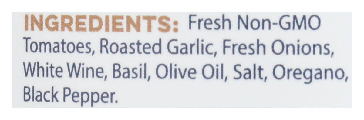 YO MAMAS FOODS SAUCE TOMATO RSTD GARLIC - Case of 6