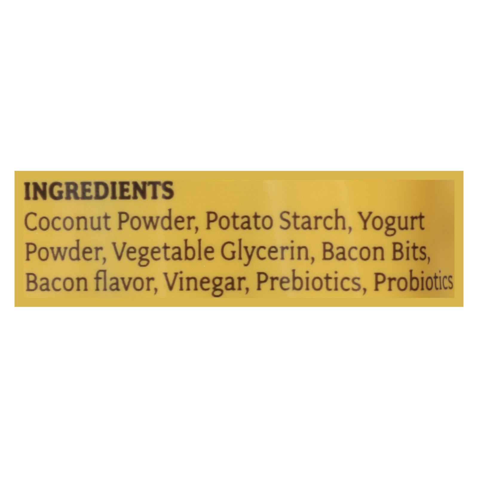 Yellow Yak - Trt Yogurt Stick Bacon - CS of 5-4.8 OZ