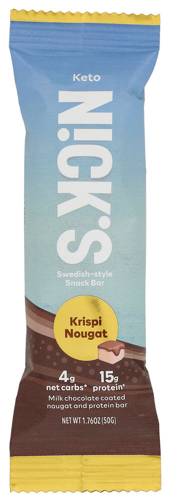 Nicks Bar Krispi Nougat - Case of 12 - 1.76 OZ