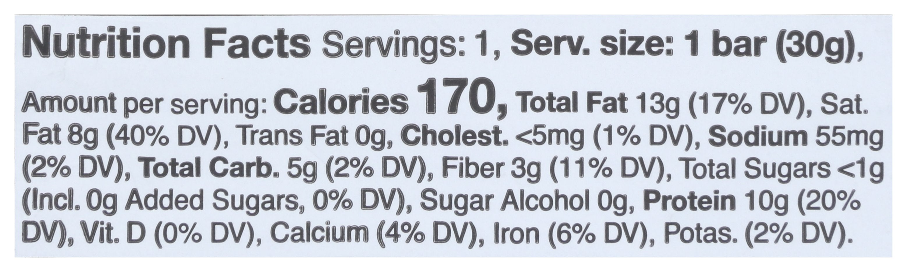 GENIUS GOURMET KETO BARS BAR CHOCOLATE DREAM - Case of 10