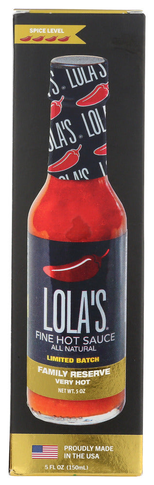 Lola’s Fine Hot Sauce Family Preserve - Case of 12 - 5 oz