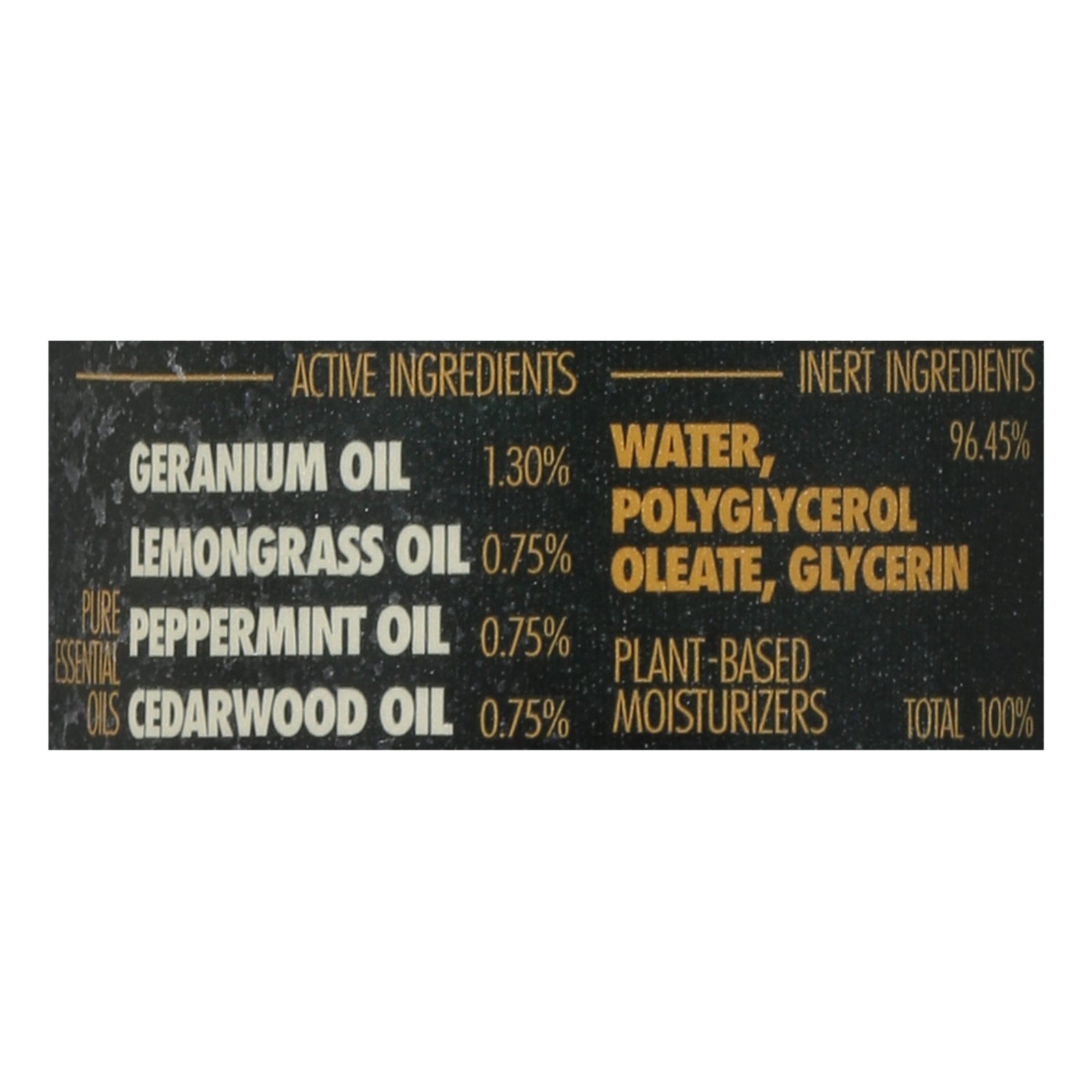 Lemongrass Farms - Insect Repellent All Nat - EA of 1-8 FZ