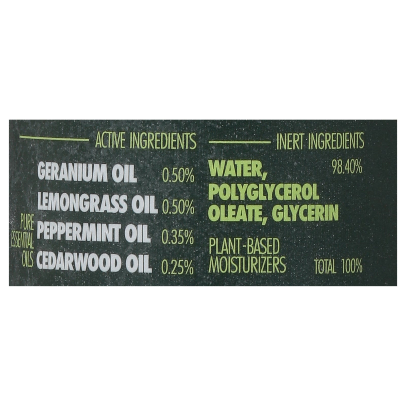 Lemongrass Farms - Insct Rpllnt All Nat Kids - EA of 1-8 FZ